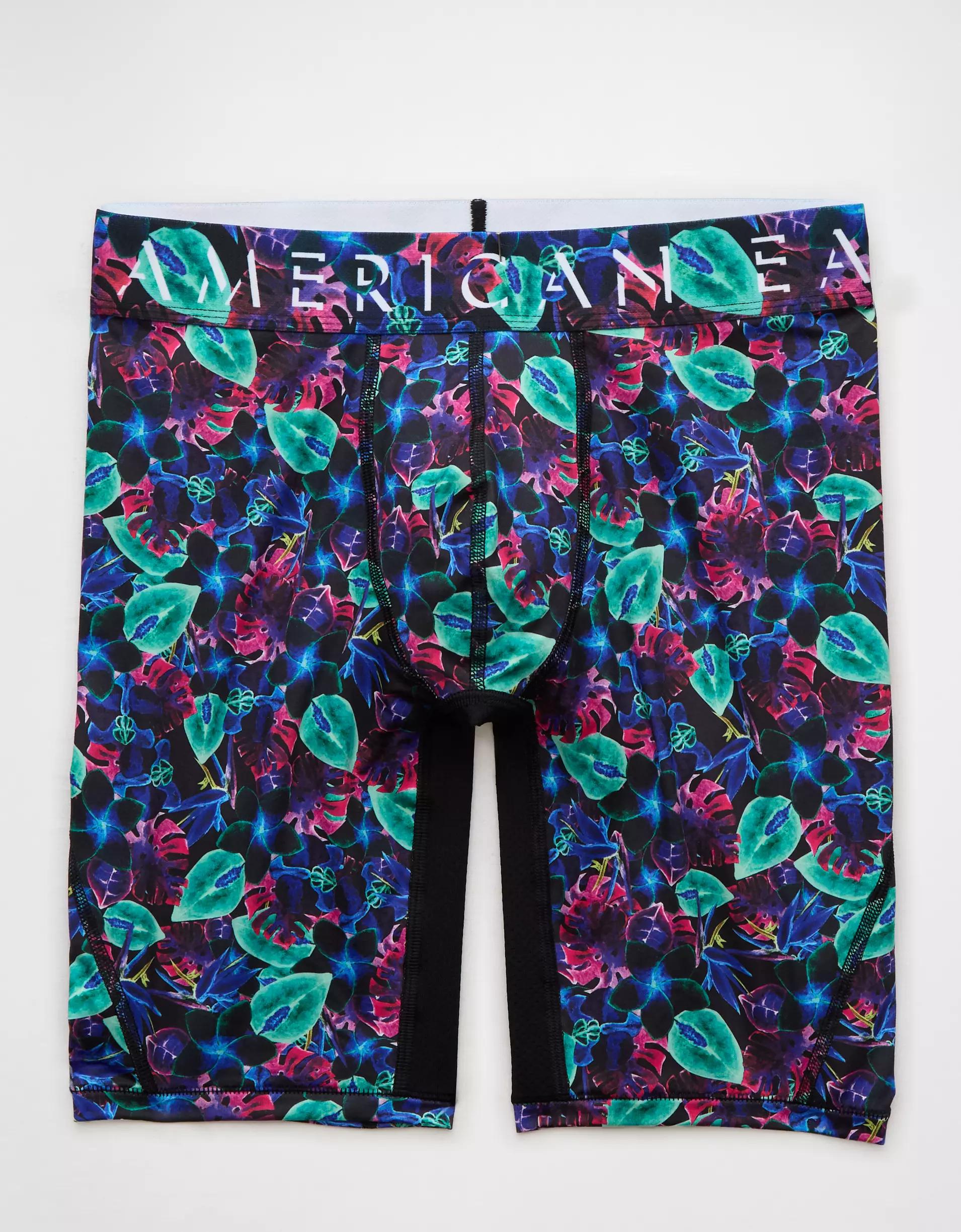 AEO Men's Sailor Tattoos 8" Flex Boxer Brief Product Image