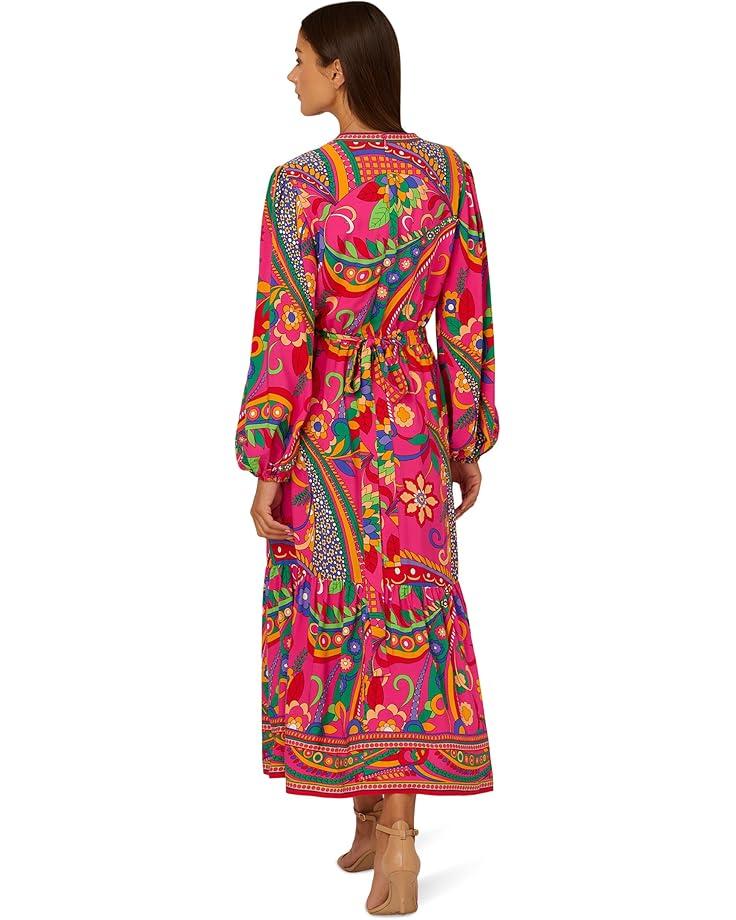 Printed Short Flounce Dress Product Image