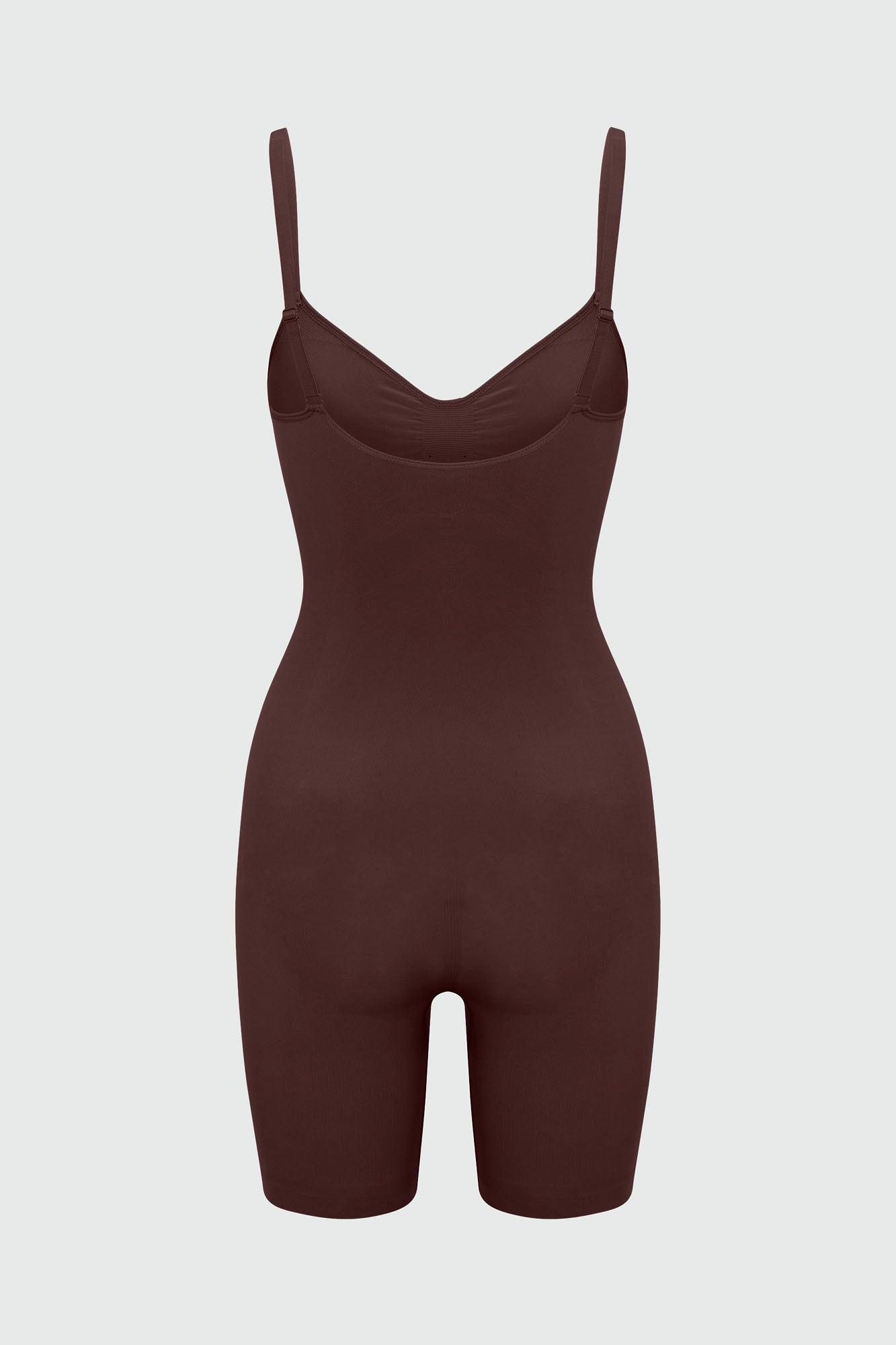 Nova Sculpt Seamless Strong Compression Thigh Shaping Bodysuit - Coco Female Product Image