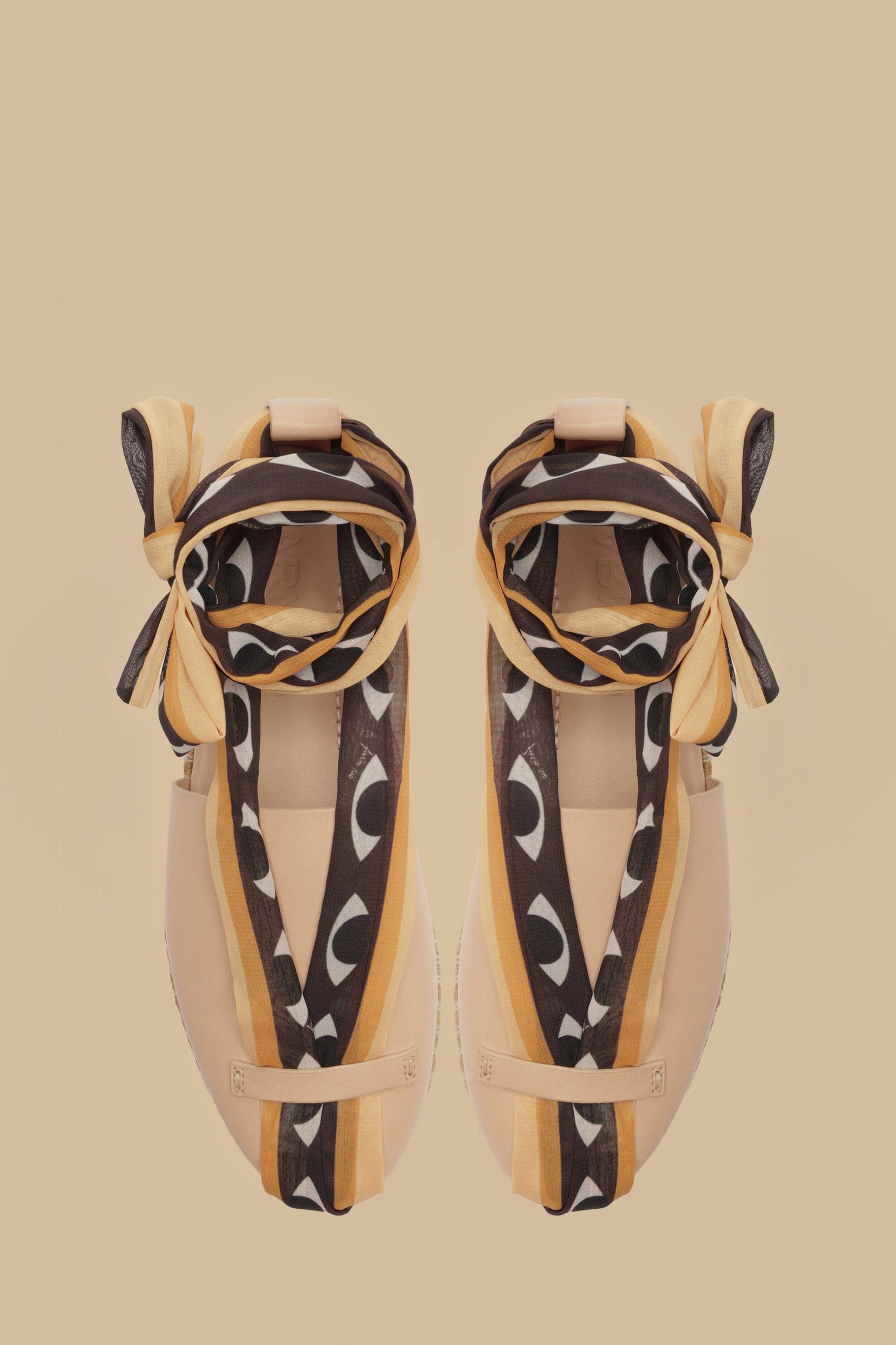 Blush Lace Up Espadrille Sandal Product Image