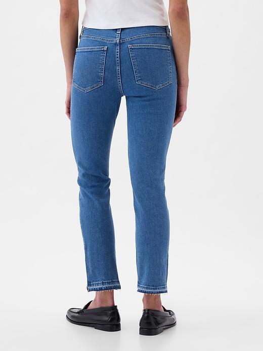 Mid Rise Vintage Slim Jeans Product Image