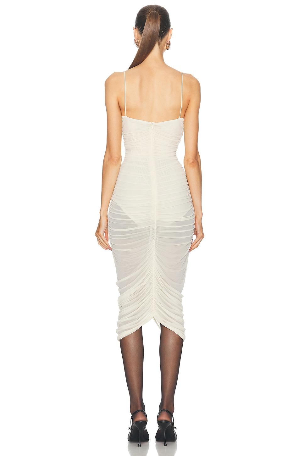 Sleeveless Sheer Midi Dress Product Image