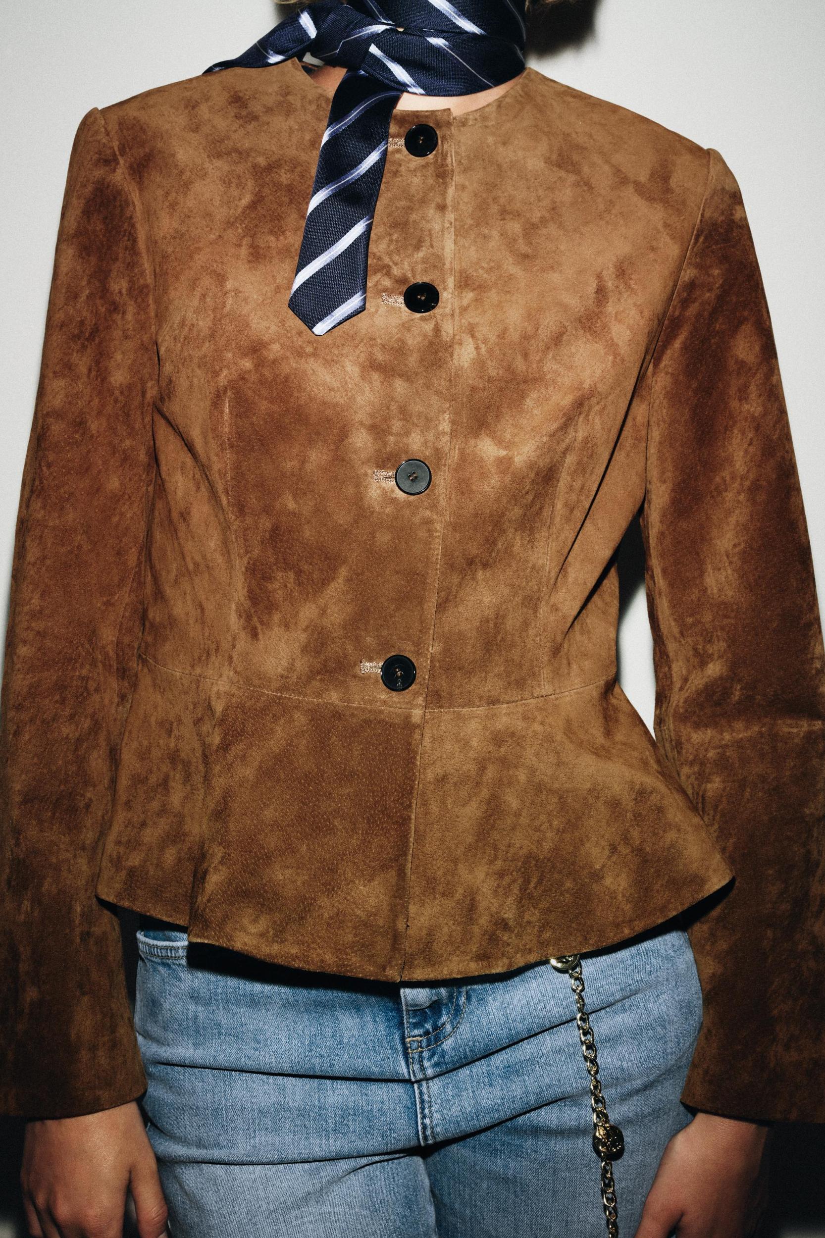 100% LEATHER JACKET Product Image