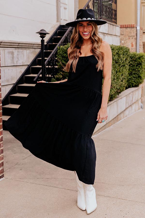 Pulling It Together Midi In Black Product Image