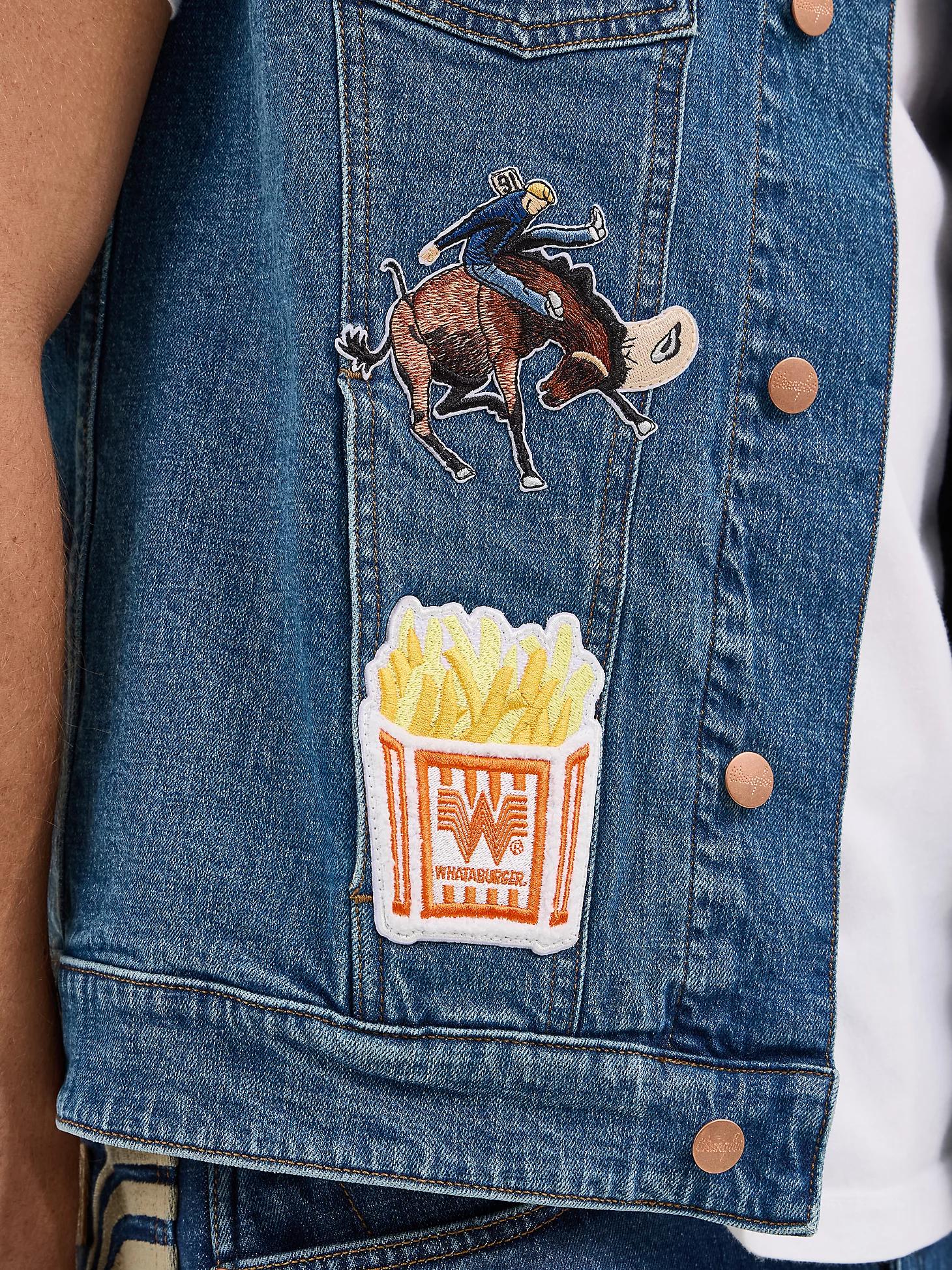 Wrangler x Whataburger Men's Cut-Off Vest in Rodeo Dust Fade Product Image