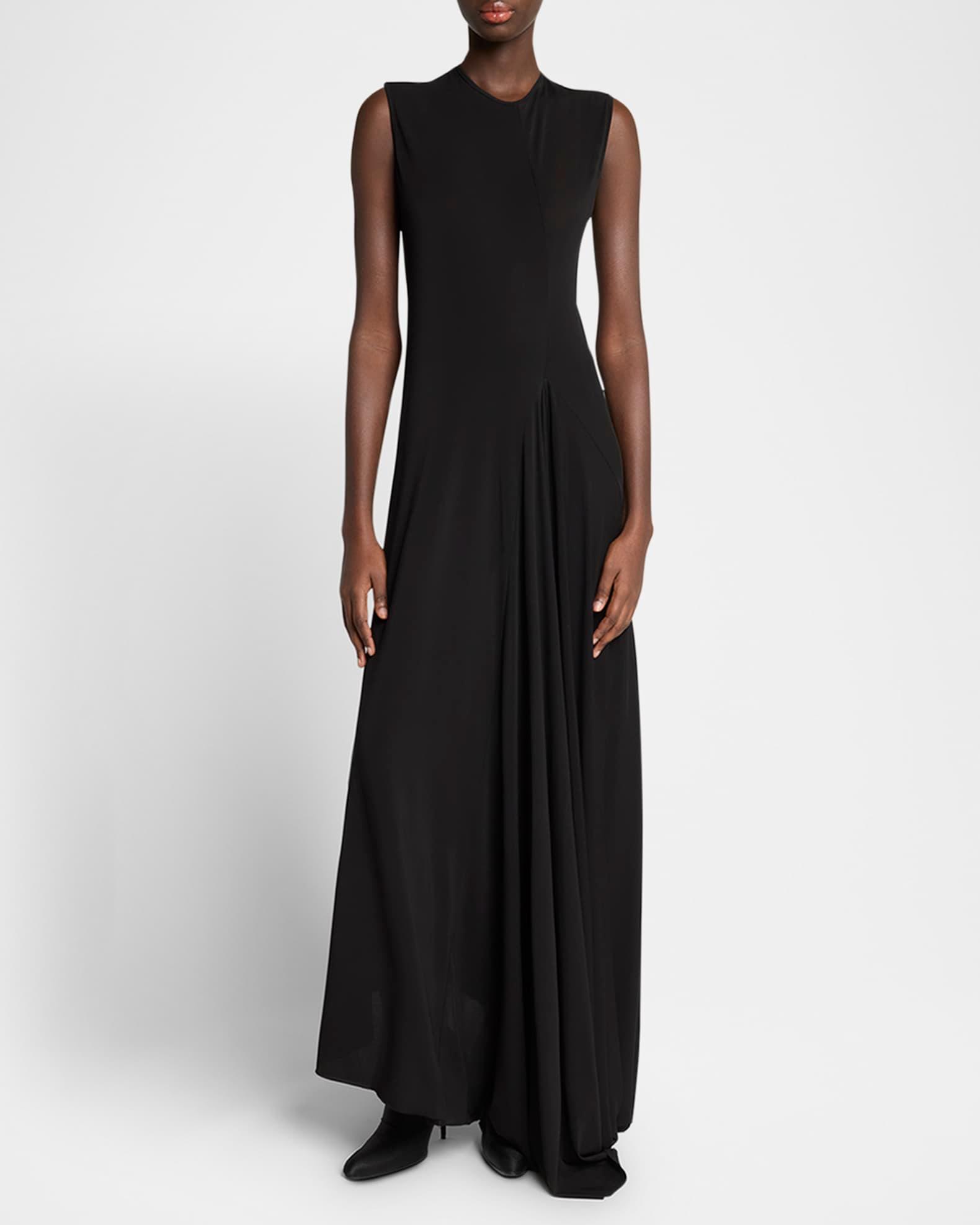 Sleeveless Asymmetric Maxi Dress Product Image