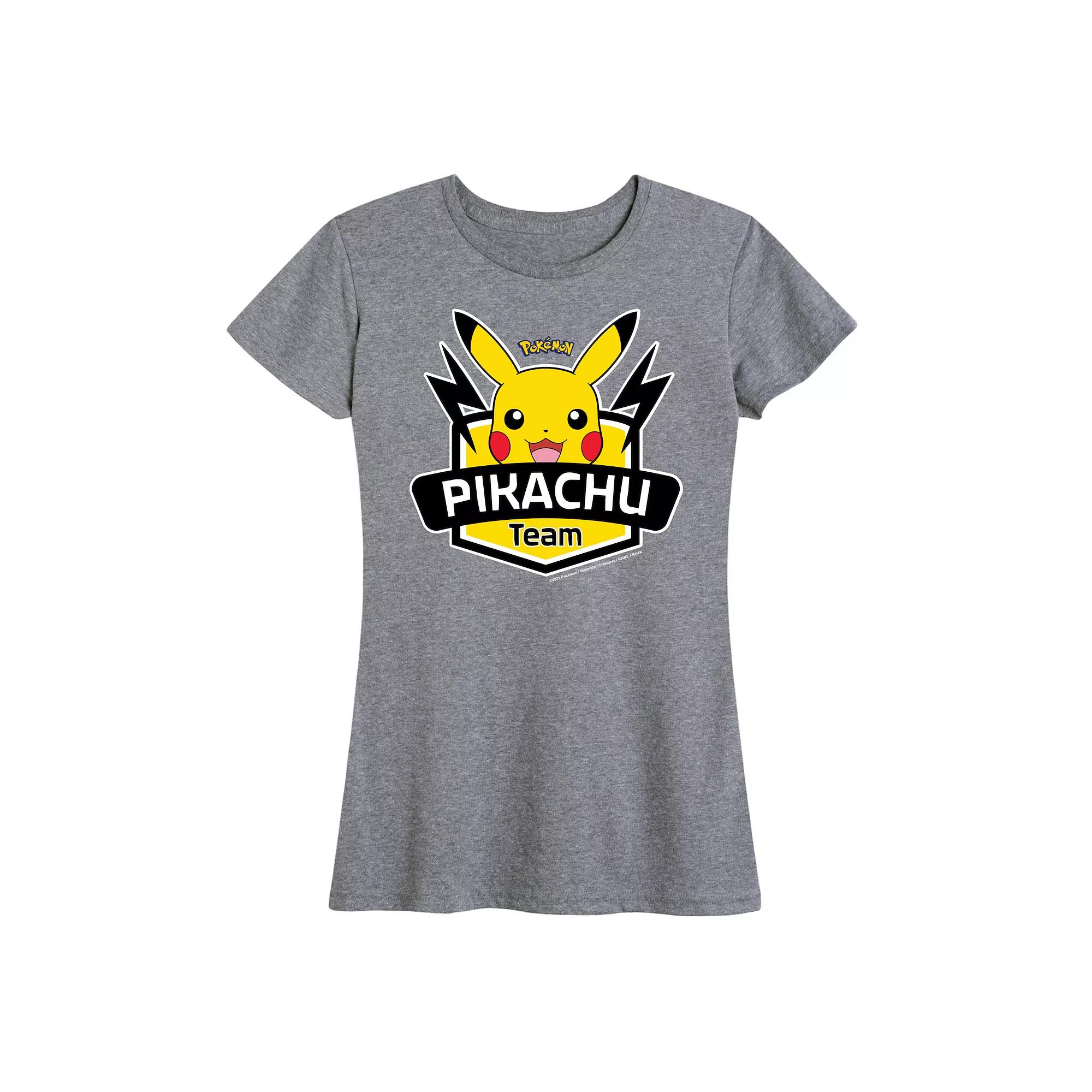 Women's Pokemon Team Pikachu Graphic Tee,  Product Image