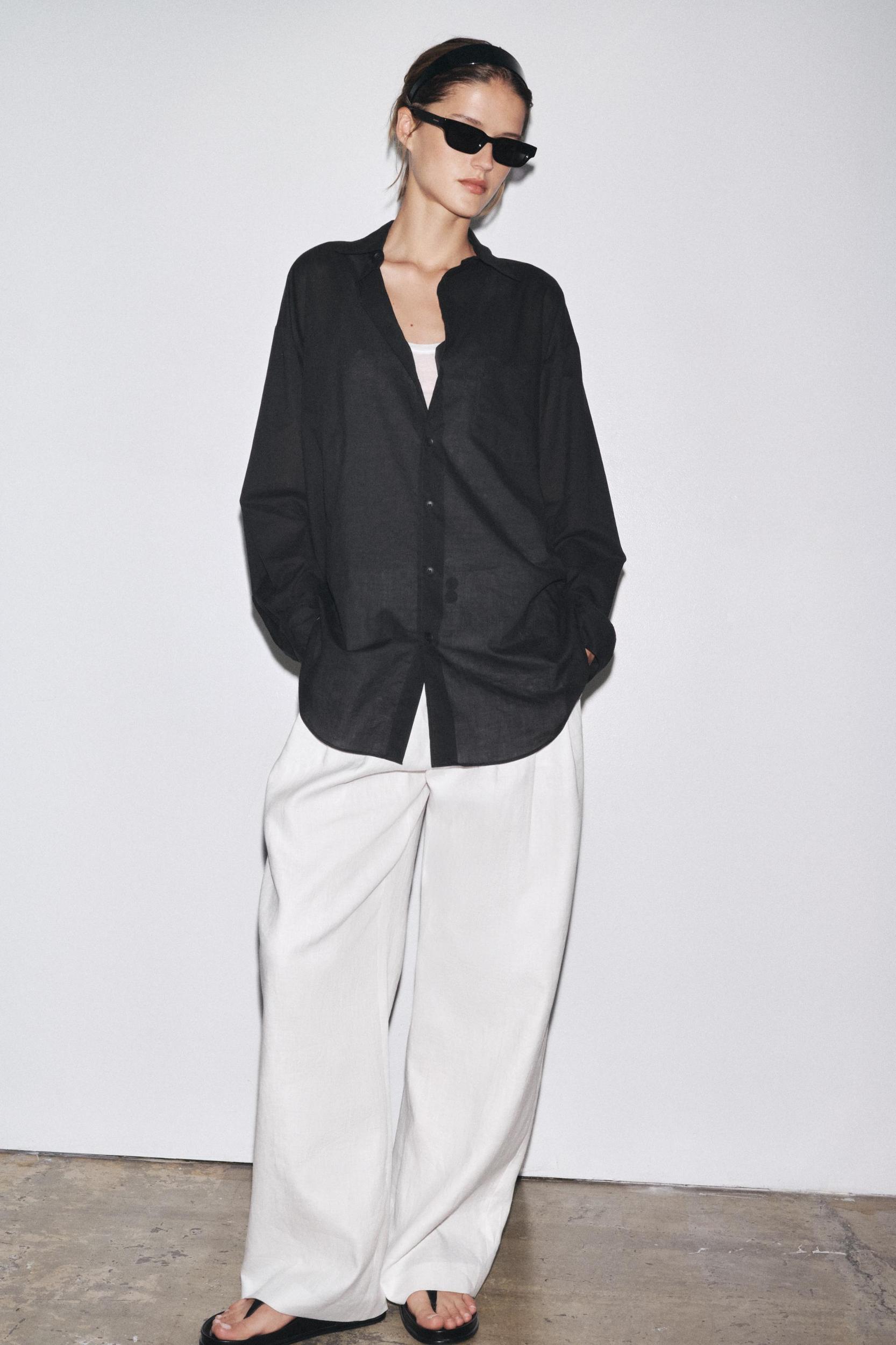 ZW COLLECTION OVERSIZED SHIRT Product Image