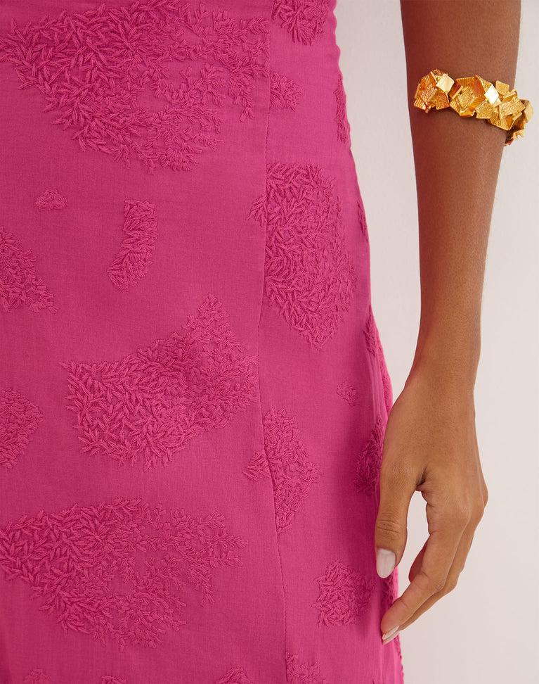 Jordana Long Skirt - Orchid Product Image