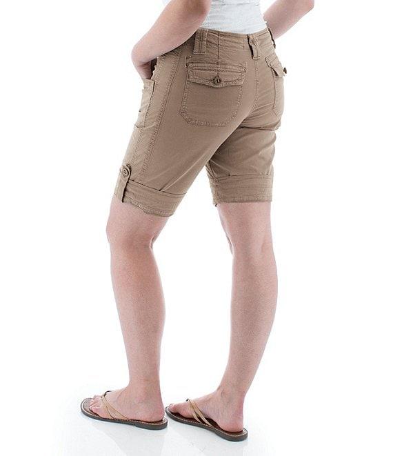 Aventura Arden V2 Organic Cotton Blend Twill Solid Bermuda Shorts Product Image