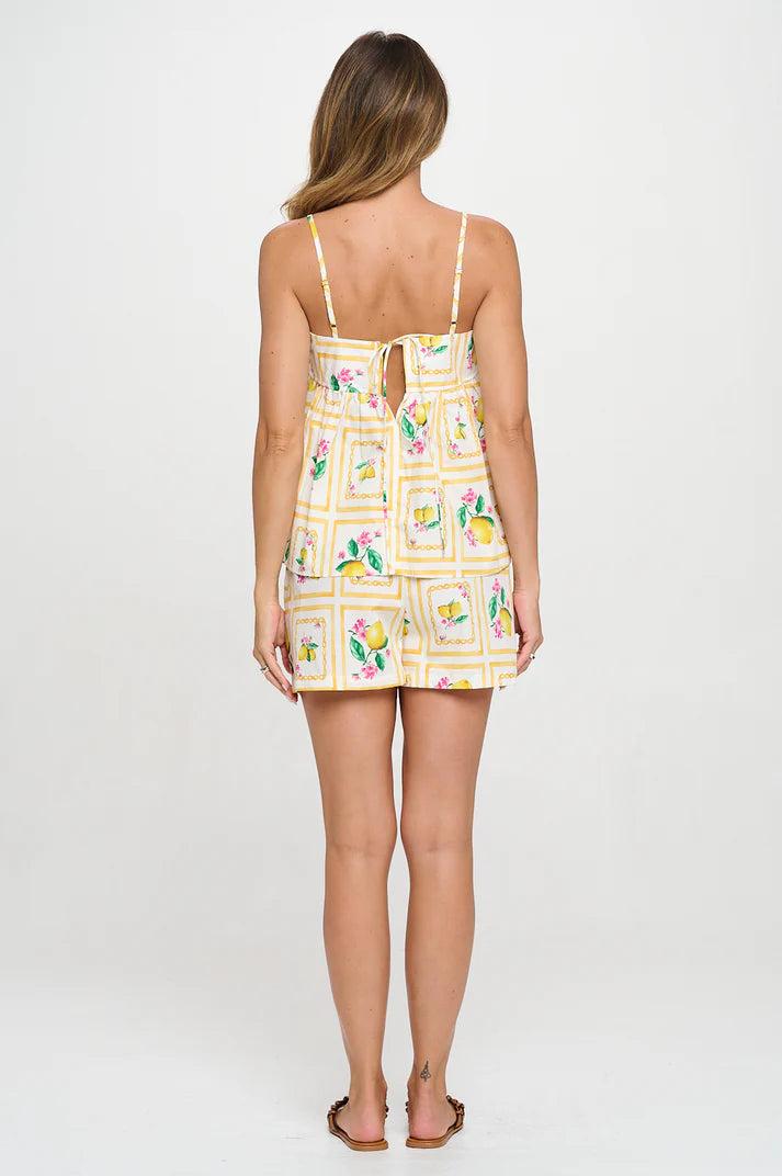 Santorini Citrus Shorts Product Image