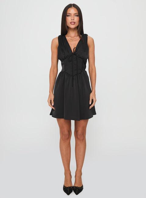 Alamere Mini Dress Black Product Image