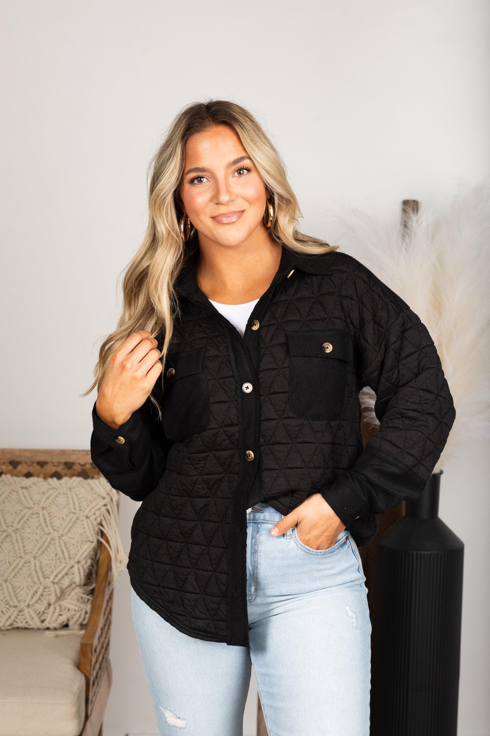 Super Soft Quilted Shacket Product Image