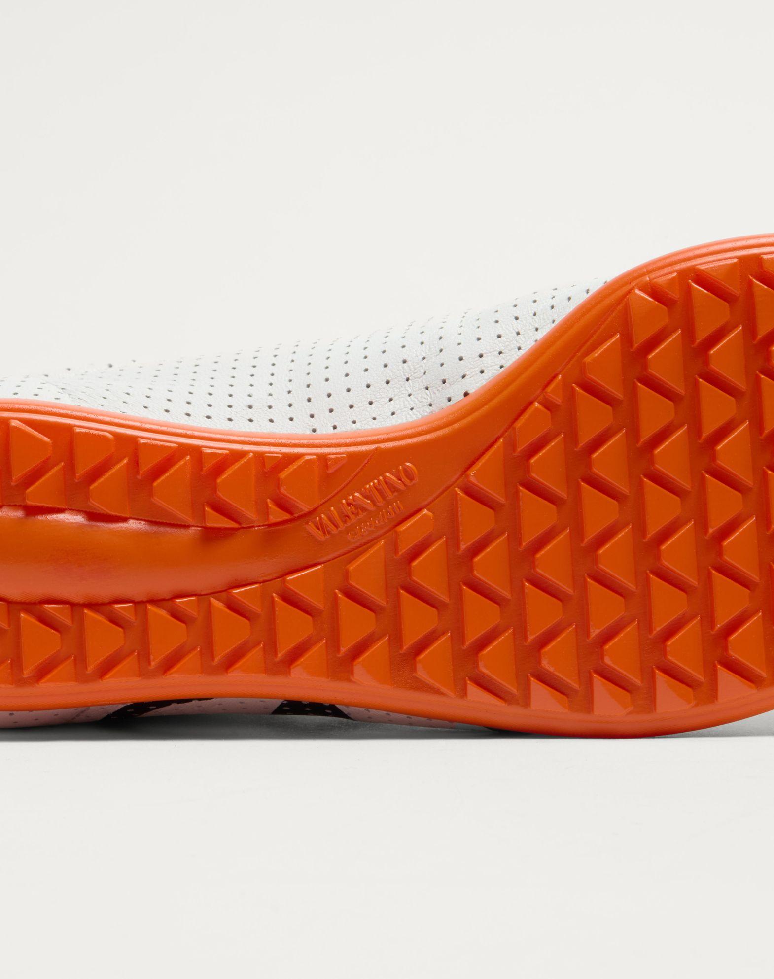 Chromathon Sneaker In Perforated Nappa Product Image