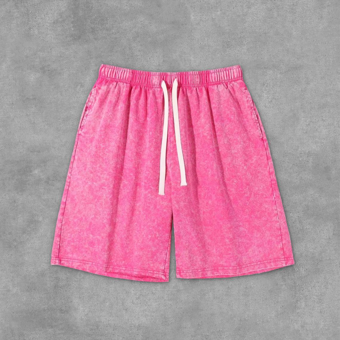 Sopula Men's Essential Vintage Washed 100% Cotton Shorts Product Image