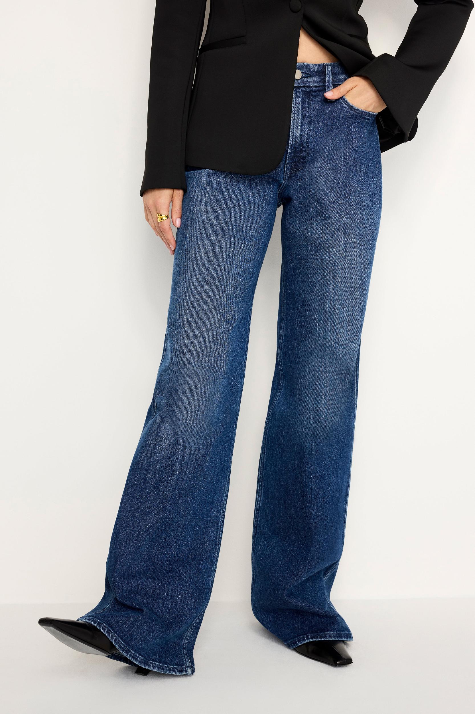 GOOD SKATE WIDE JEANS | BBLUE383 Product Image