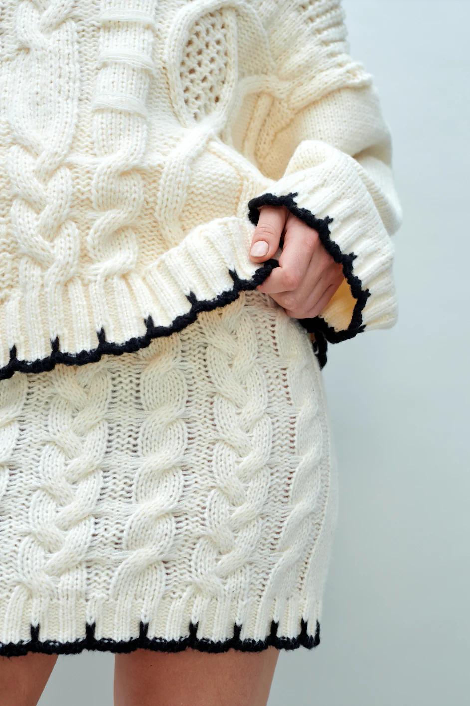 Cable Stitch Sweater Product Image