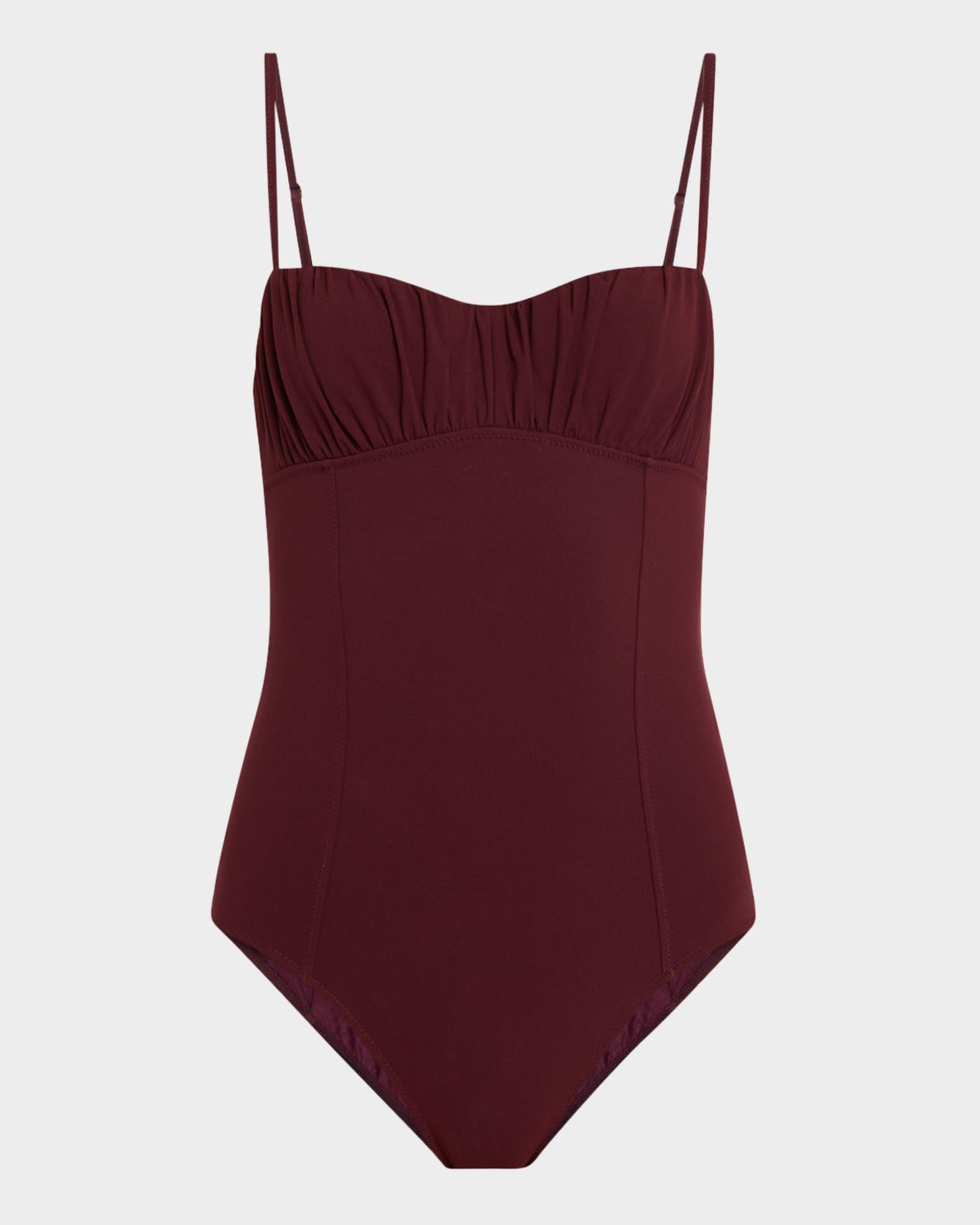Dalila Ruched One-Piece Swimsuit Product Image
