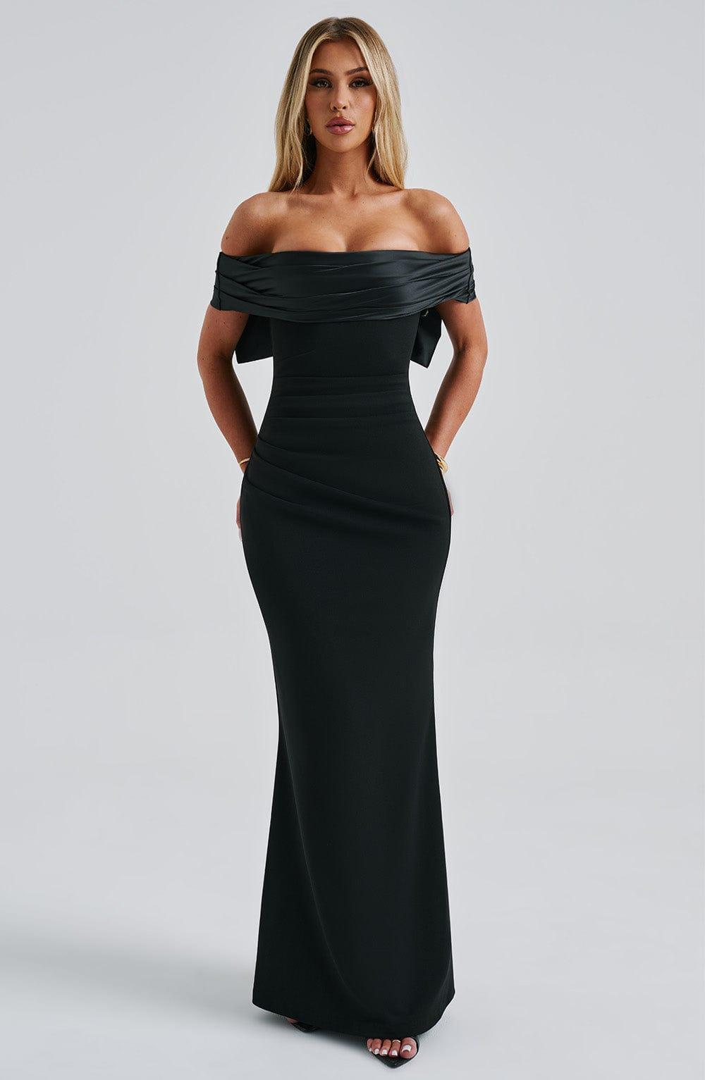 Joanna Maxi Dress - Black Product Image