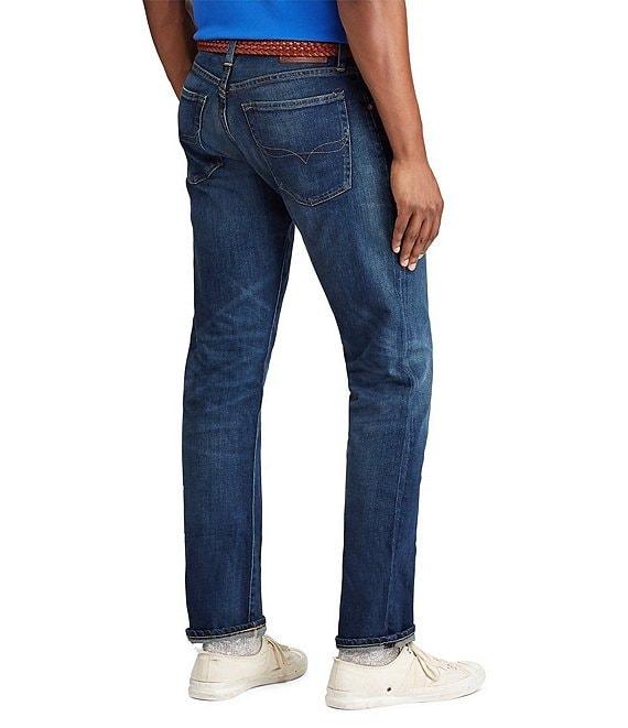 Polo Ralph Lauren Hampton Relaxed Straight-Fit Stretch Denim Jeans Product Image