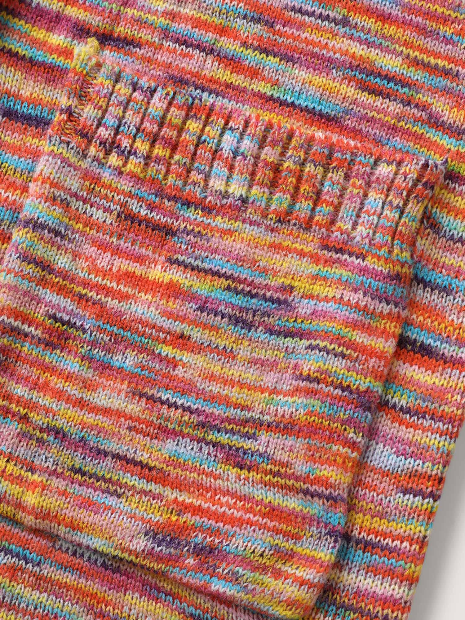 Lapel Collar Pockets Heather Knit Cardigan Female Product Image