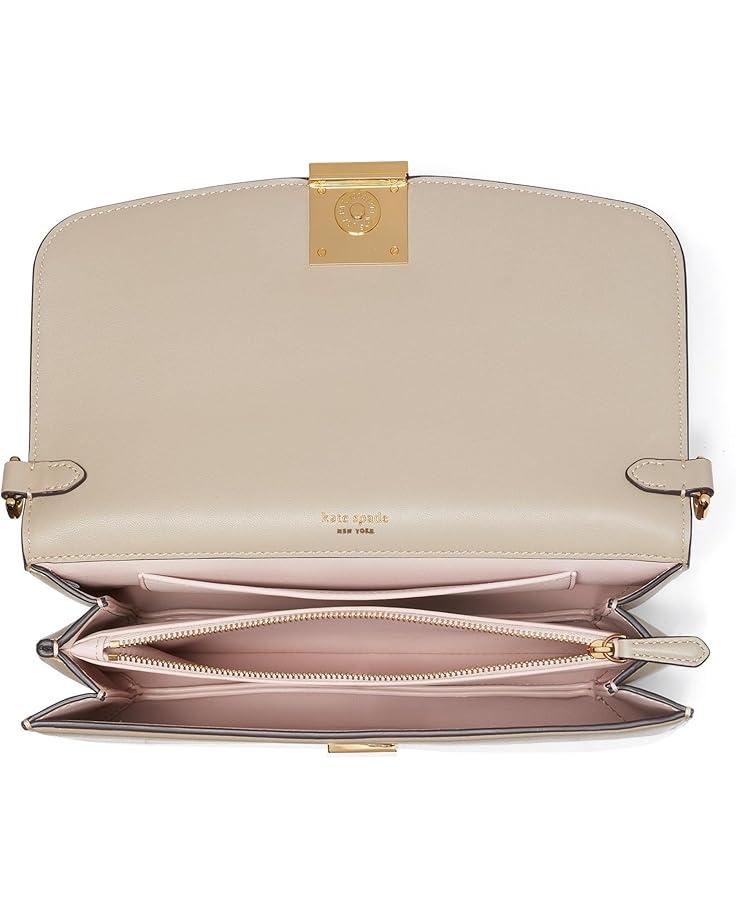 Dakota Croc Embossed Leather Medium Convertible Shoulder Bag Product Image