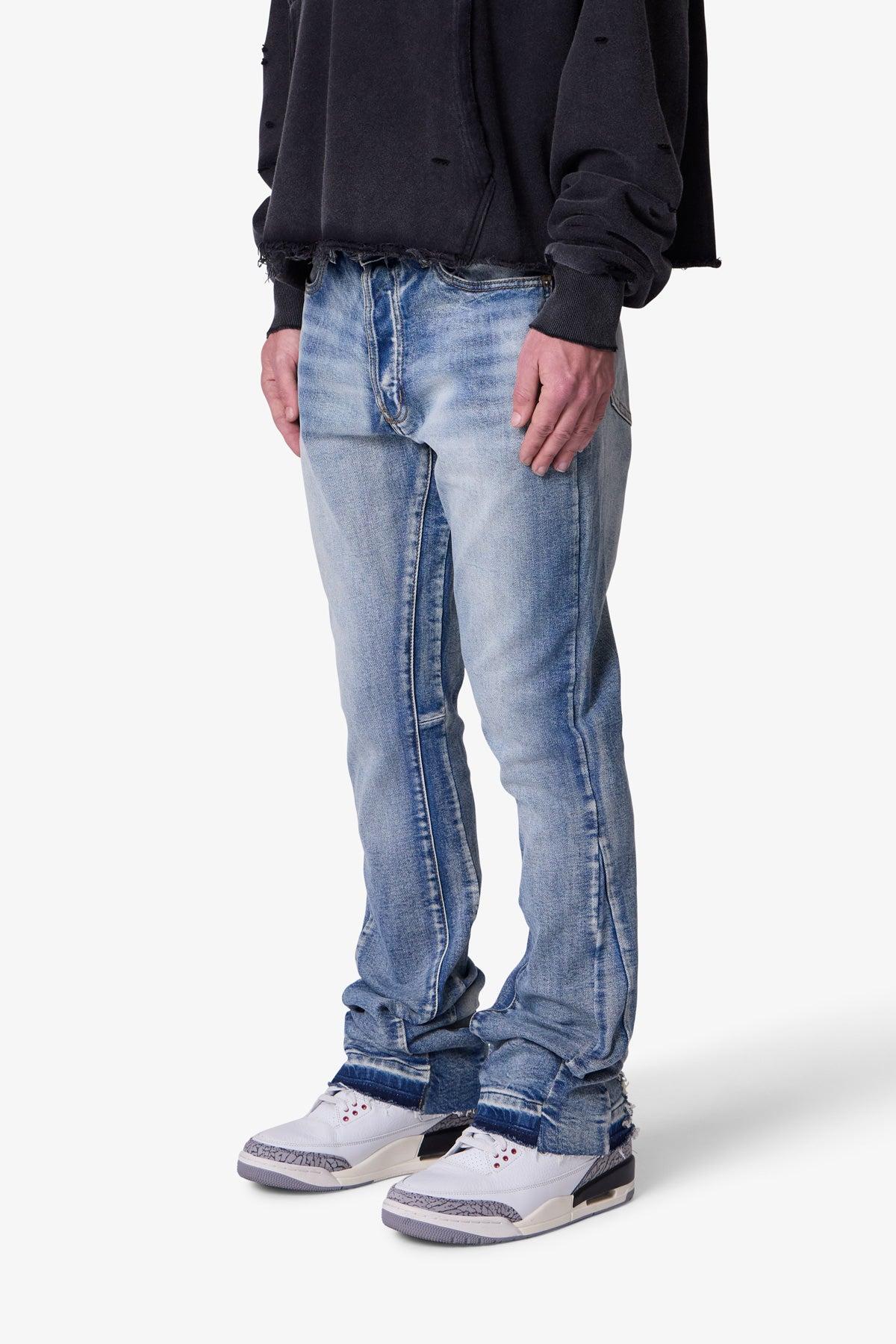 X514 Skinny Stacked Denim - Medium Blue Product Image
