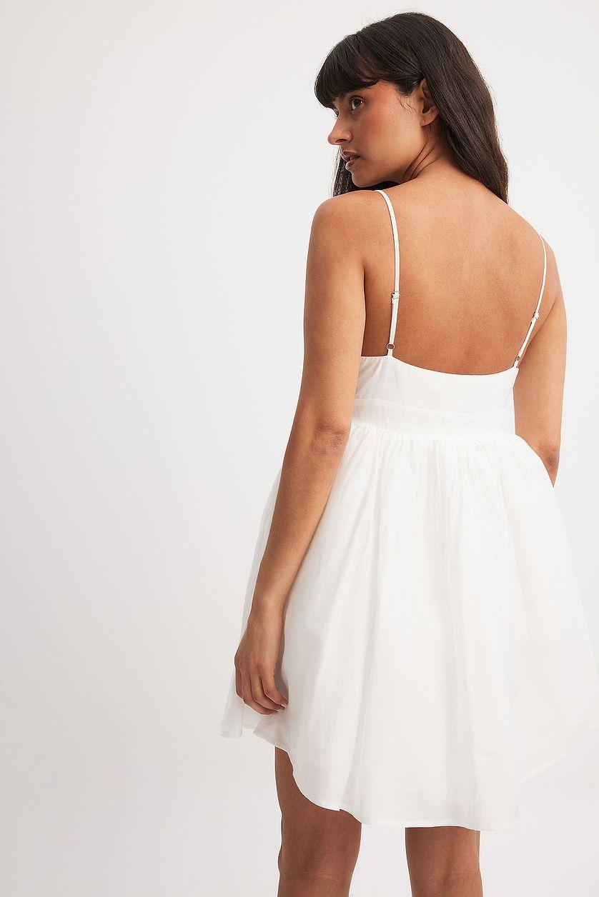 Triangle Chest Detail Mini Dress Product Image