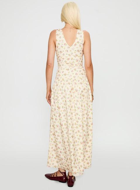Esthie Maxi Dress Multi Floral Product Image