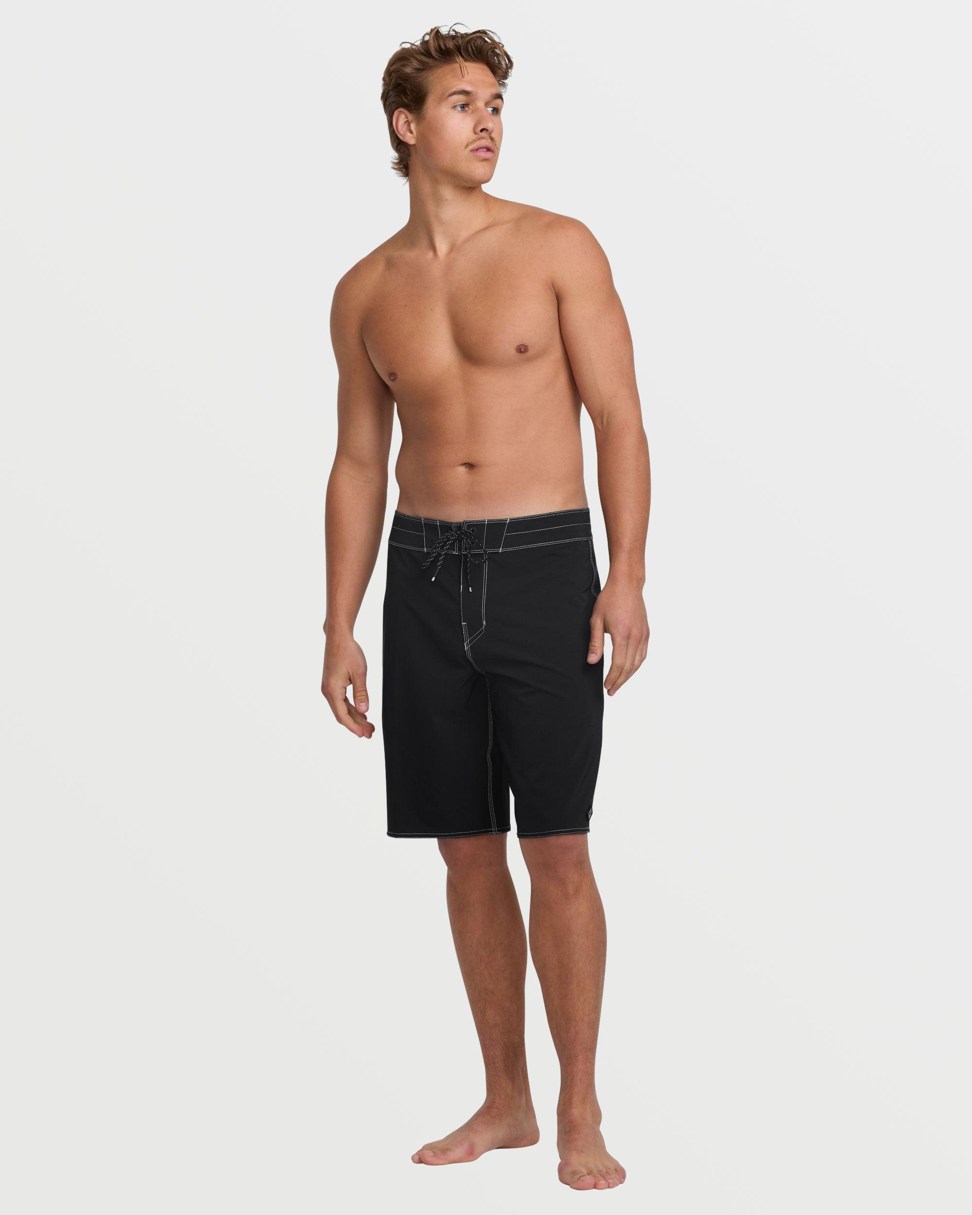 Occy Pro Boardshorts - Washed Black Male Product Image
