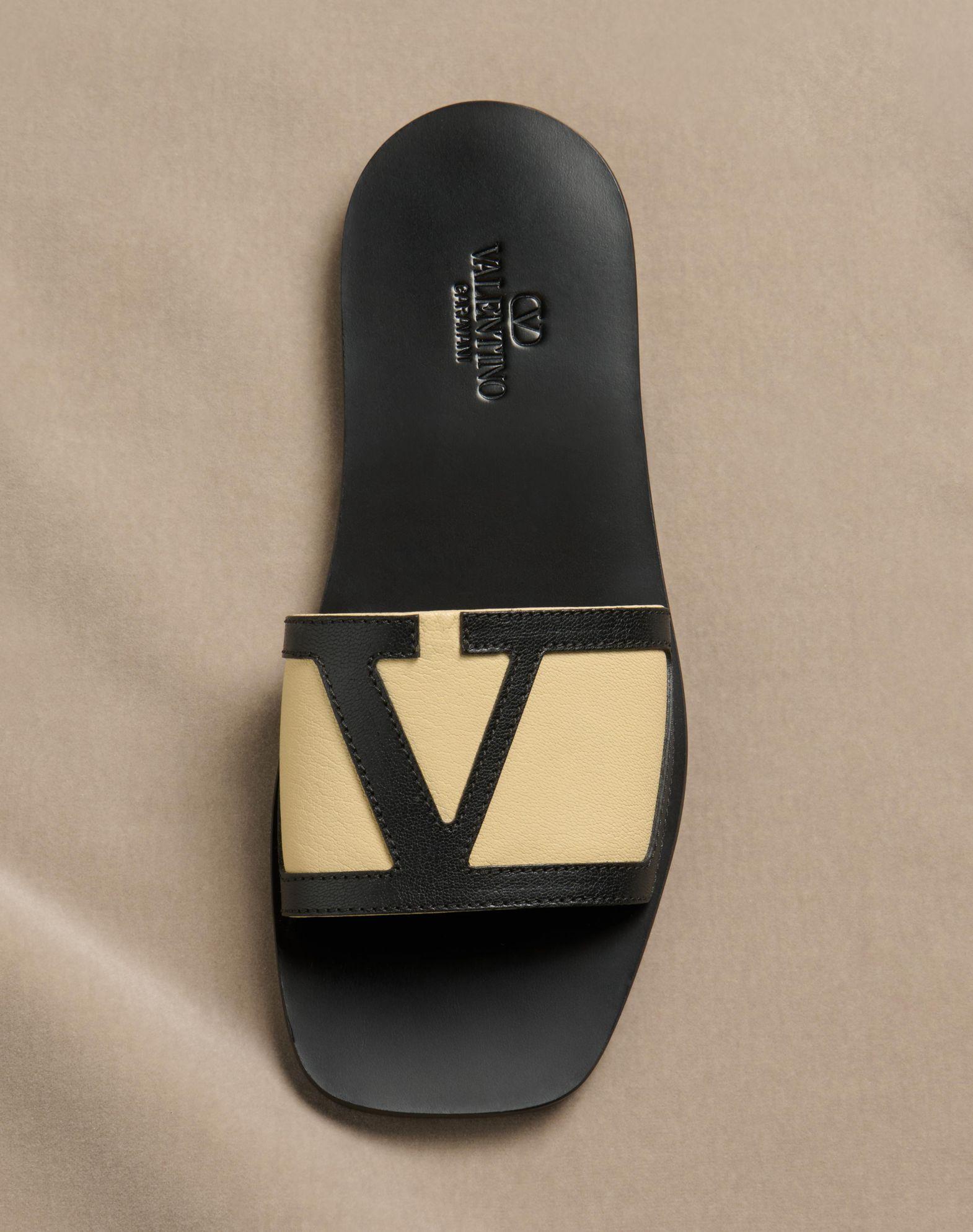 Viva Superstar Slide Sandal In Nappa Leather Product Image