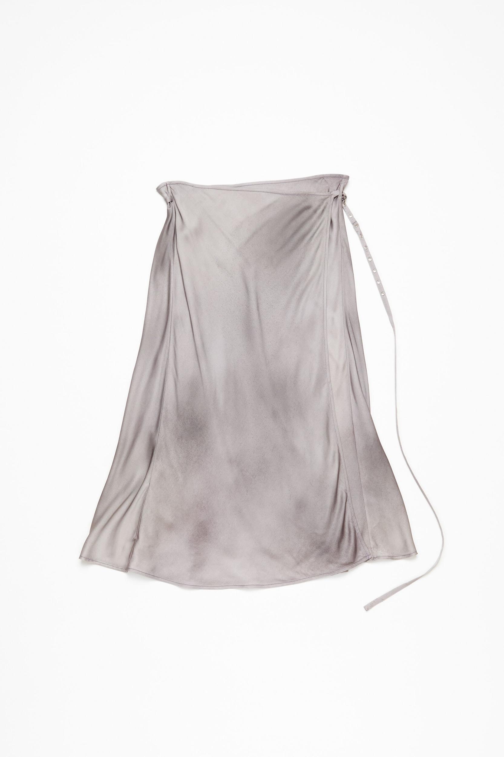 Satin wrap skirt Product Image