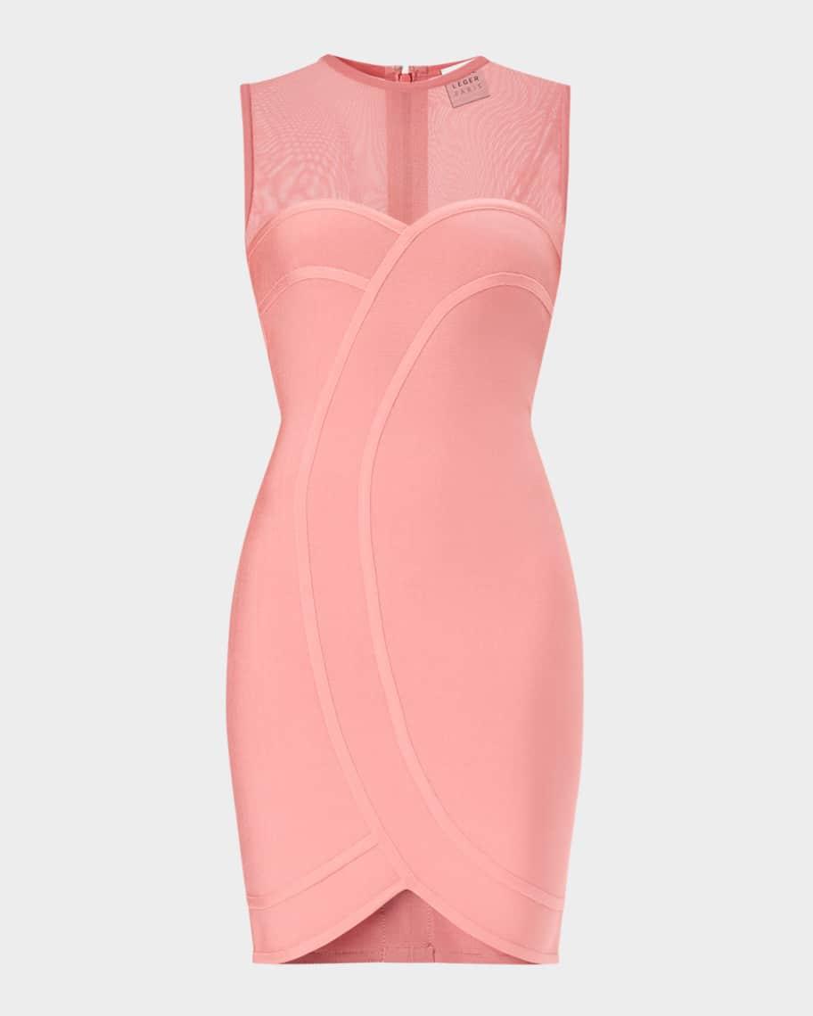 The Helena Rib Knit Bodycon Mini Dress Product Image