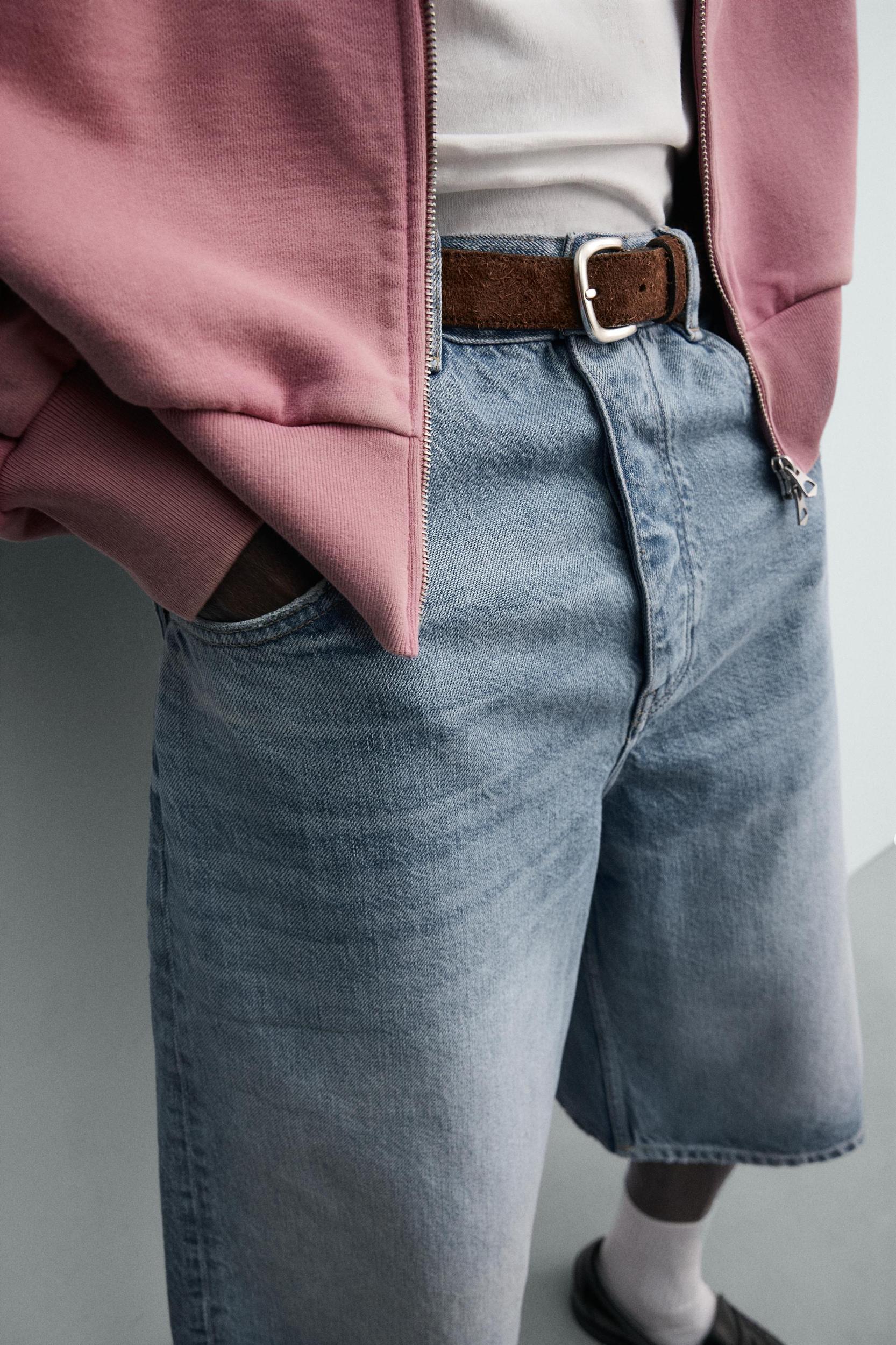 BAGGY FIT DENIM SHORTS Product Image