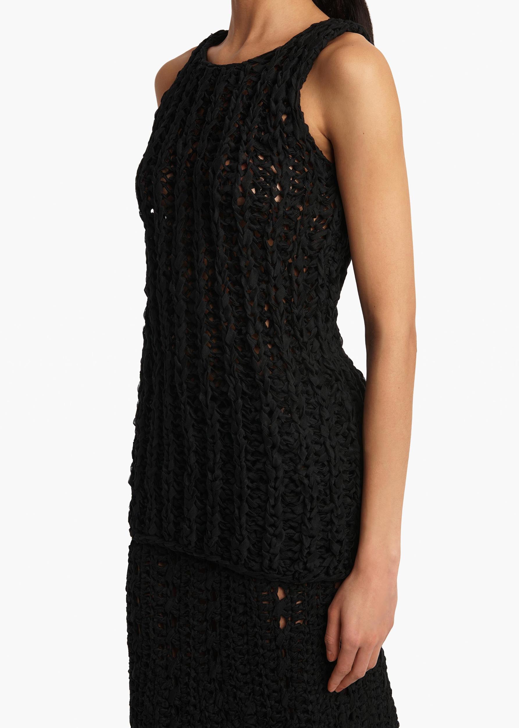 Evita Top in Black Product Image