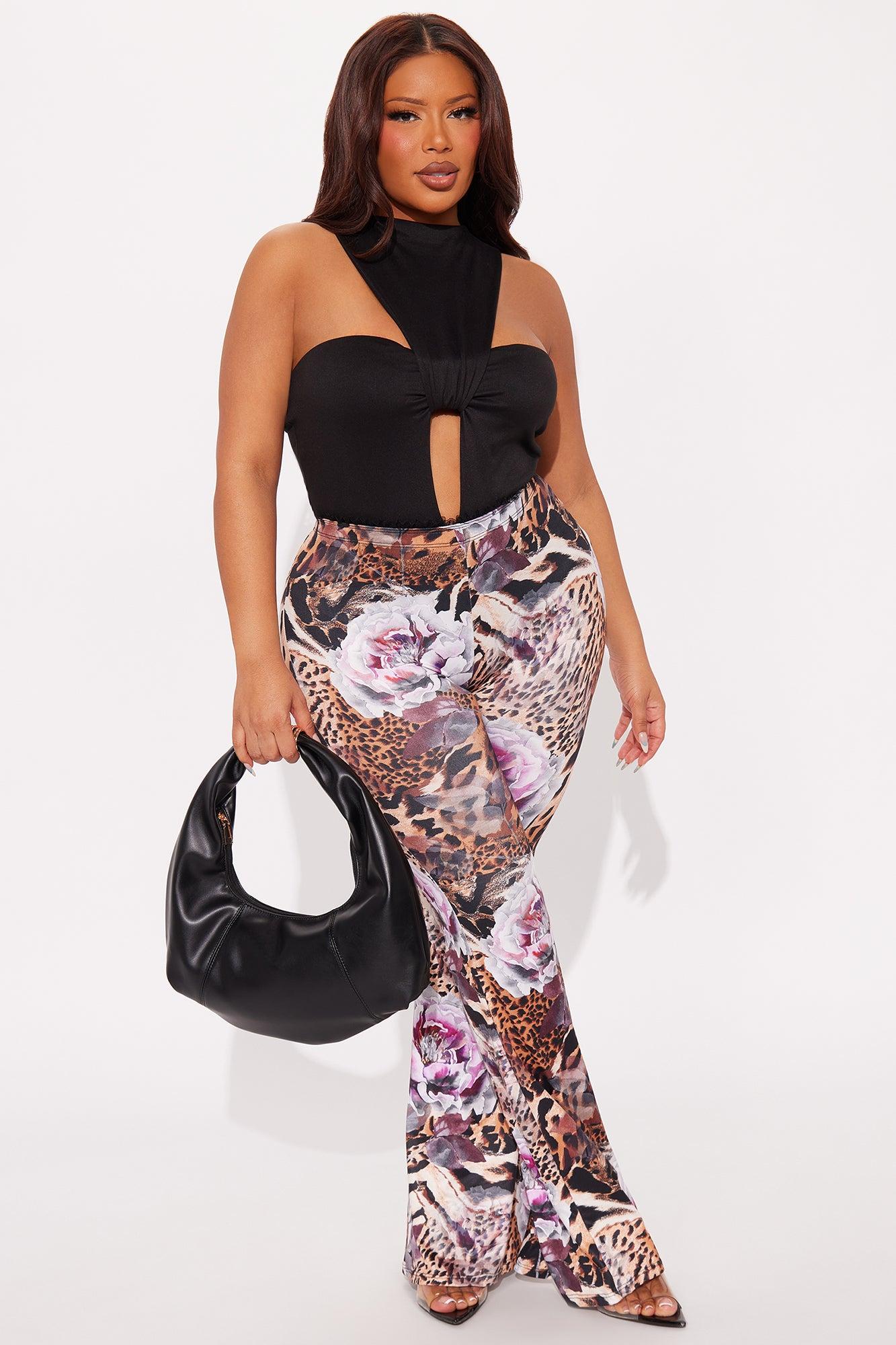 Astrid Double Lined High Neck Bodysuit - Black Product Image