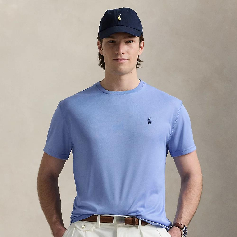 POLO RALPH LAUREN Logo Embroidery T-shirt In Blue Product Image