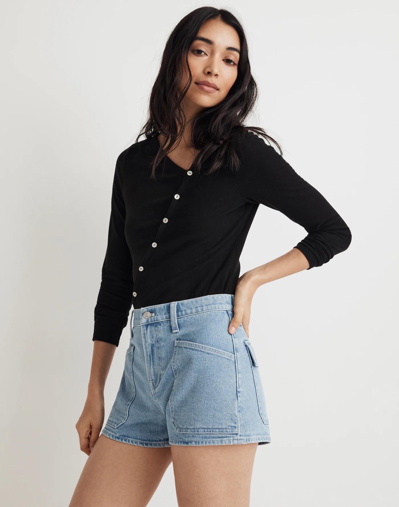 The Perfect Vintage Jean Short in Cardston Wash Product Image