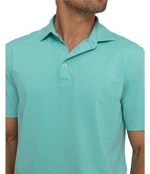Southern Tide Brrr°®-eeze Heather Performance Stretch Short Sleeve Polo Shirt Product Image