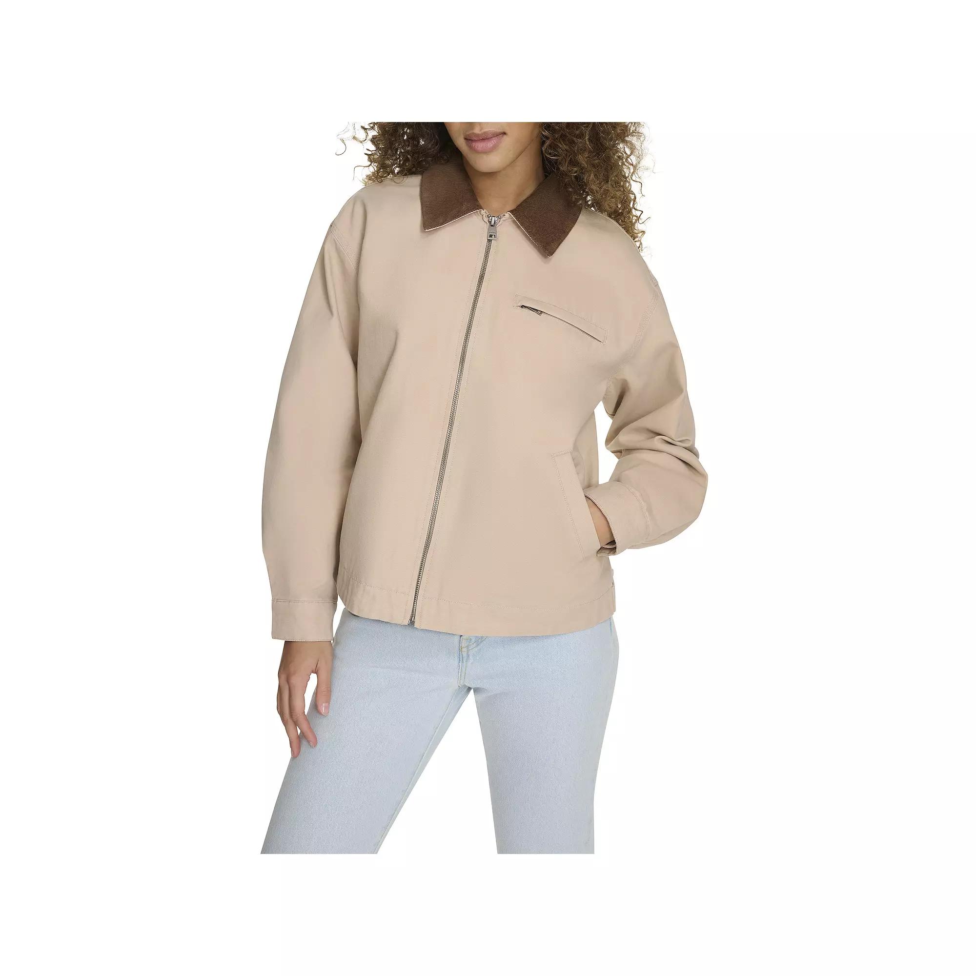Womens Levis Laydown Collar Chore Jacket Product Image