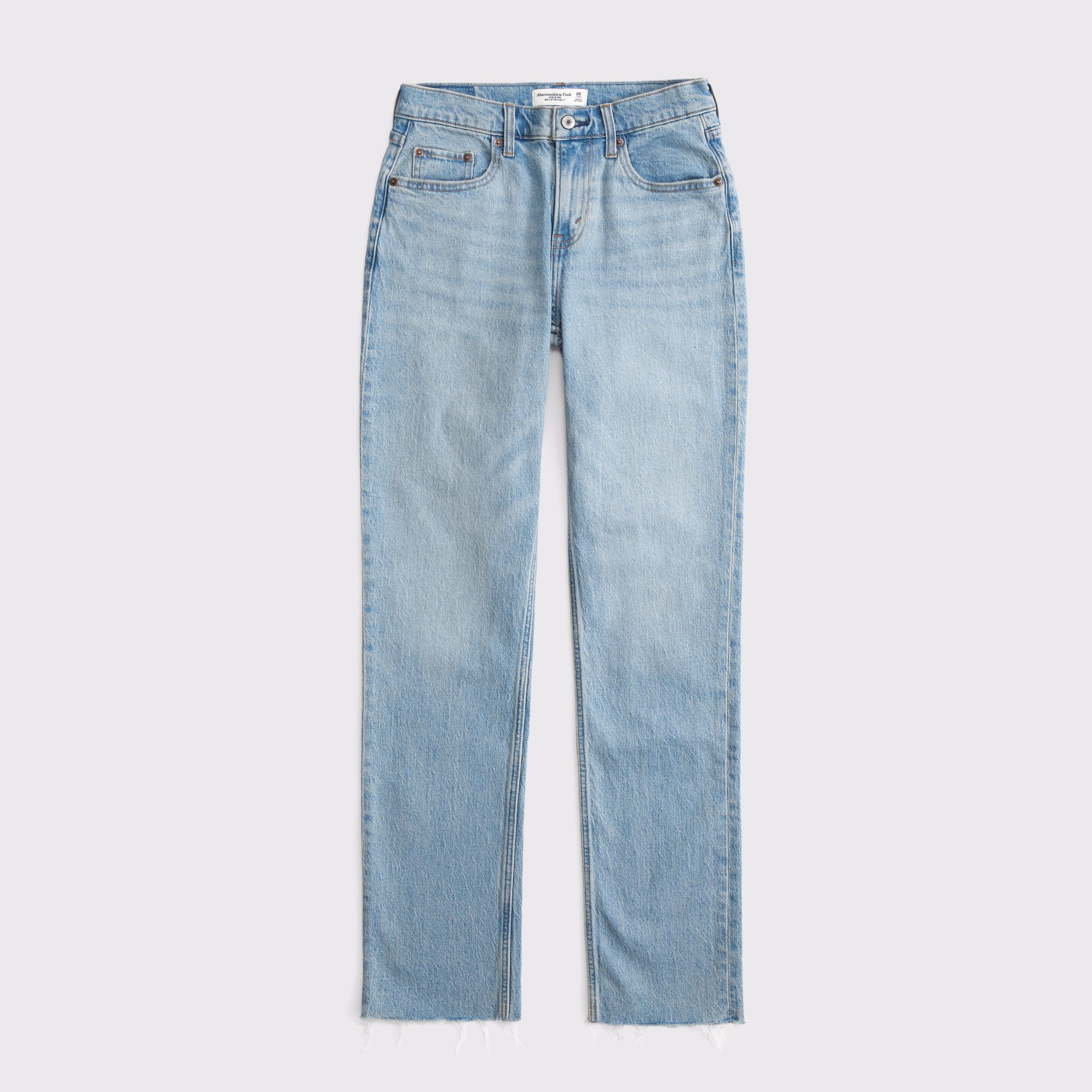 Mid Rise 90s Straight Jean Product Image