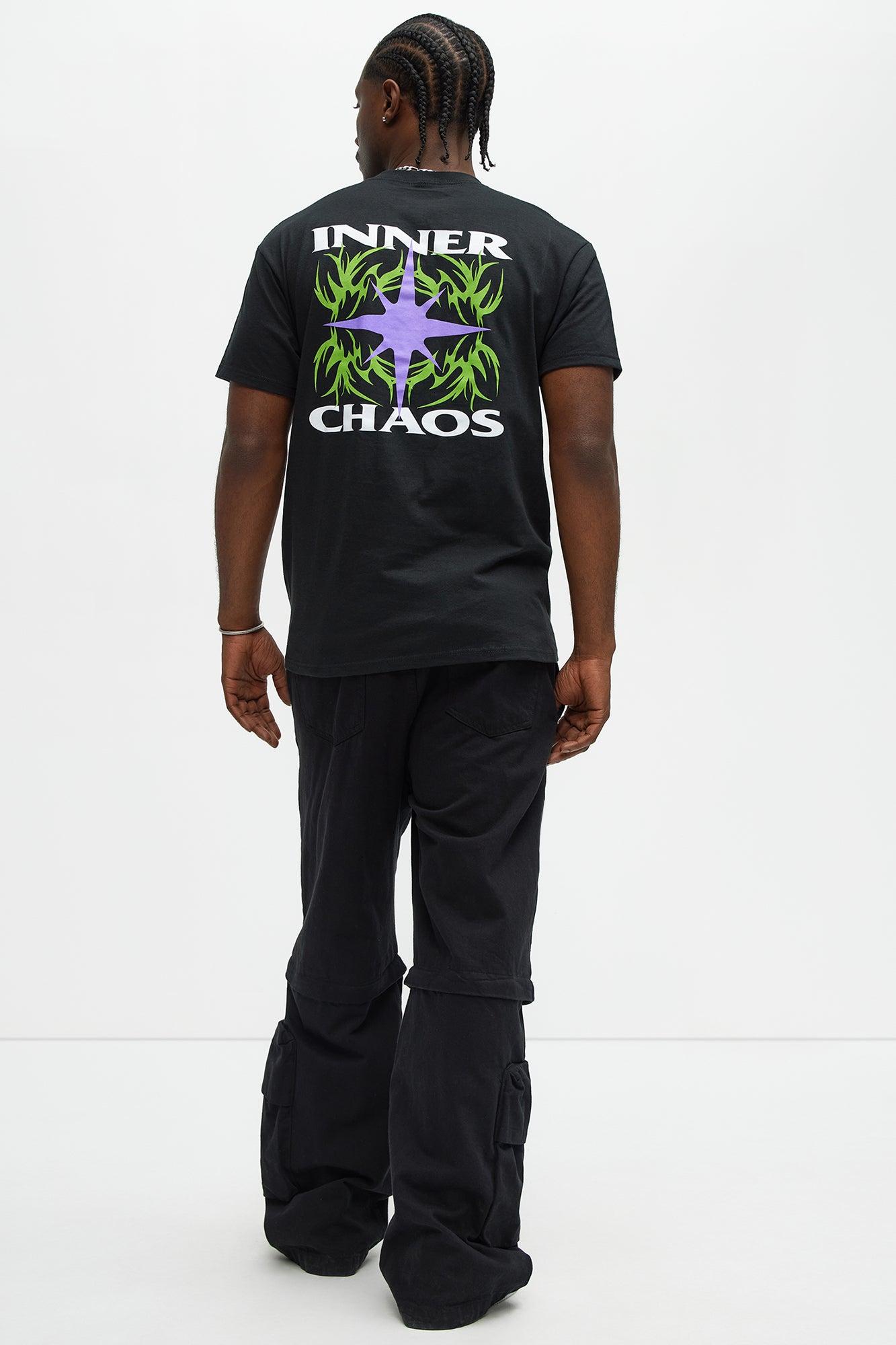 Inner Chaos Short Sleeve Tee - Black Product Image