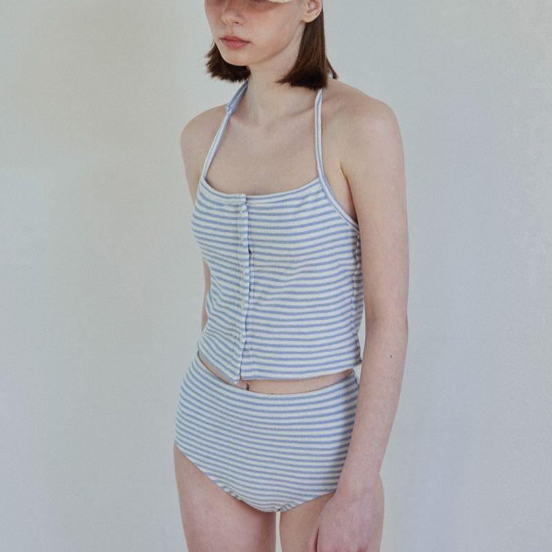 Striped Tankini Set Product Image