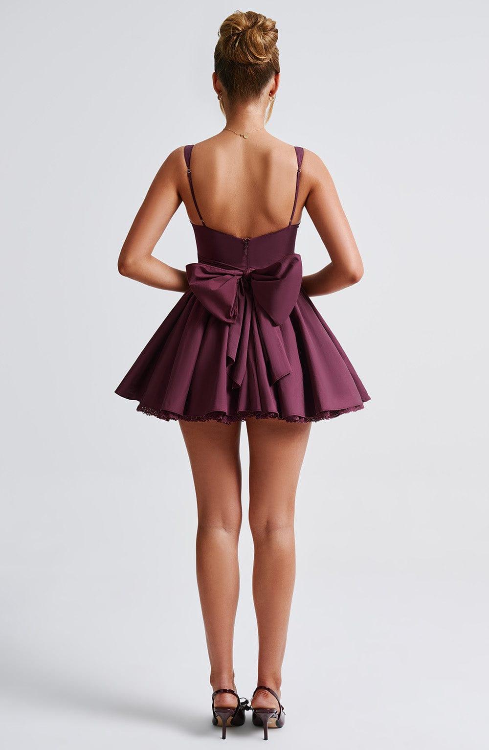Josie Mini Dress - Cherry Lacquer Product Image