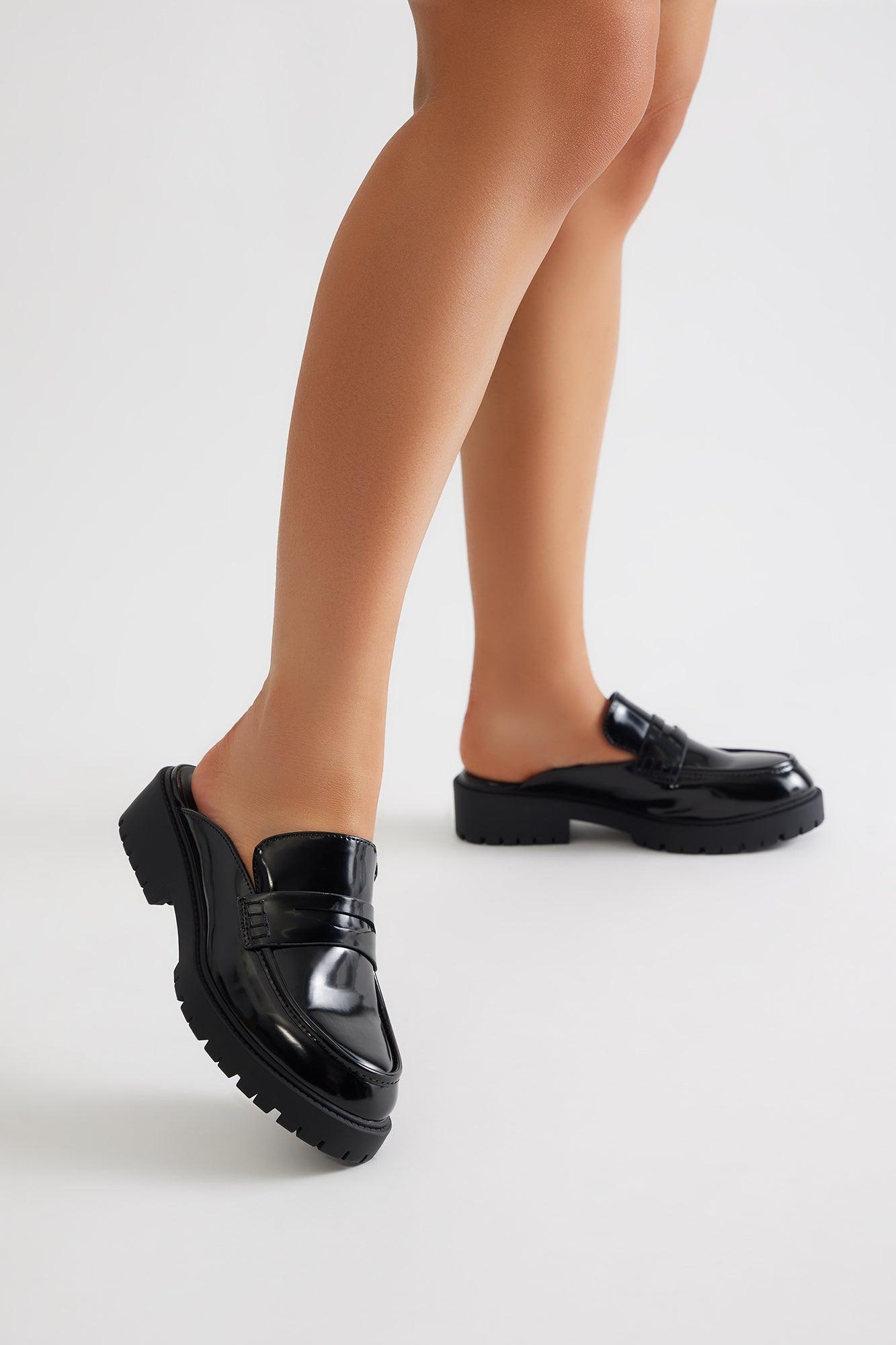 Harth Patent Loafers - Black Product Image