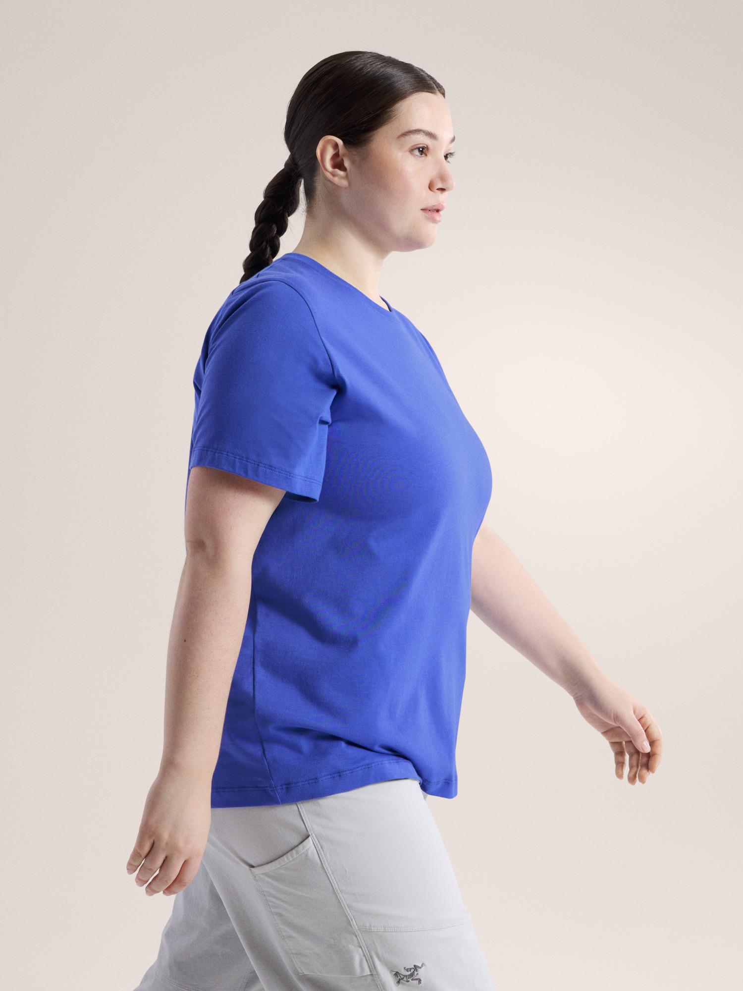 Kragg SL Cotton Emblem Crew Shirt SS Women's Product Image