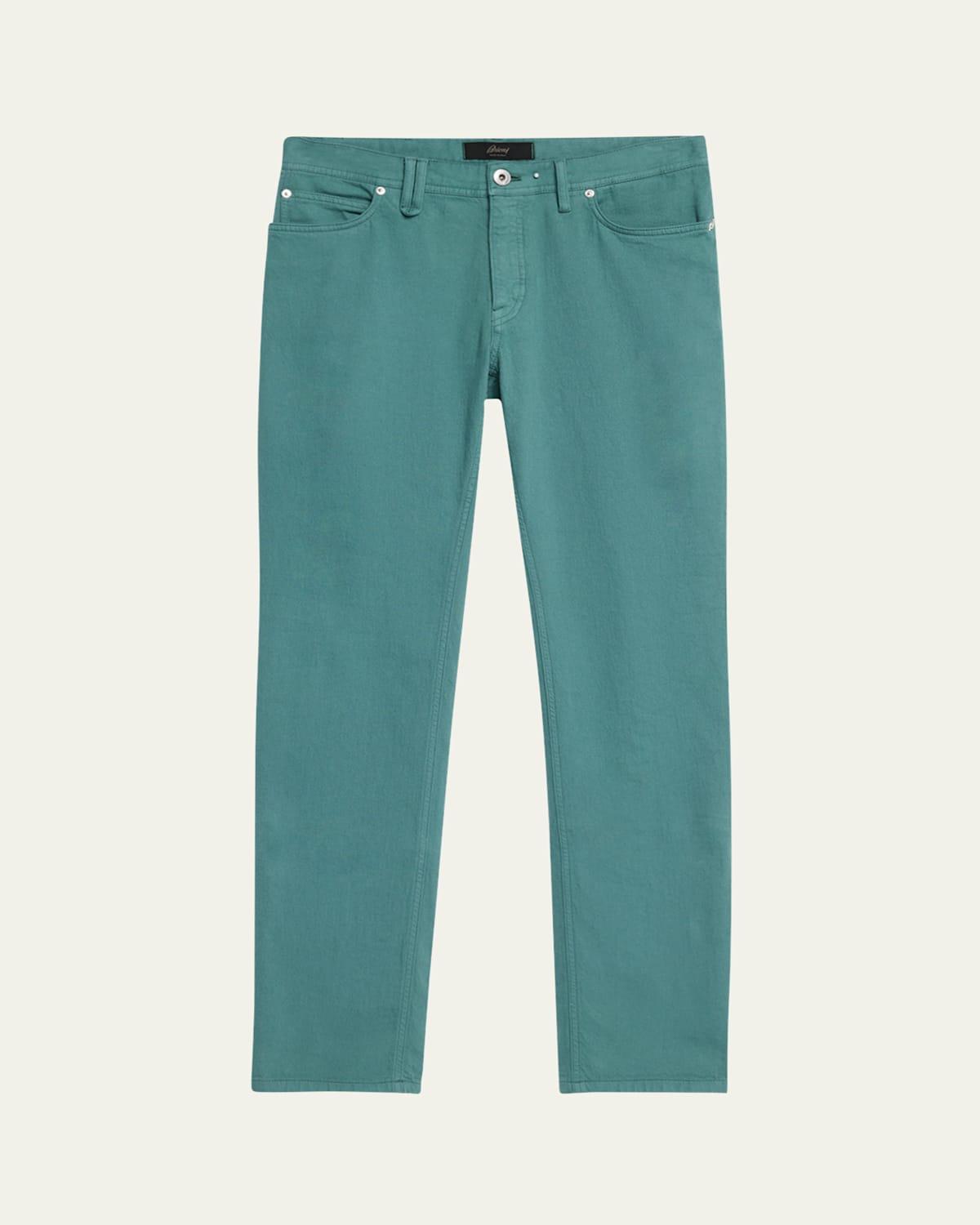 Mens Denim Five-Pocket Pants Product Image