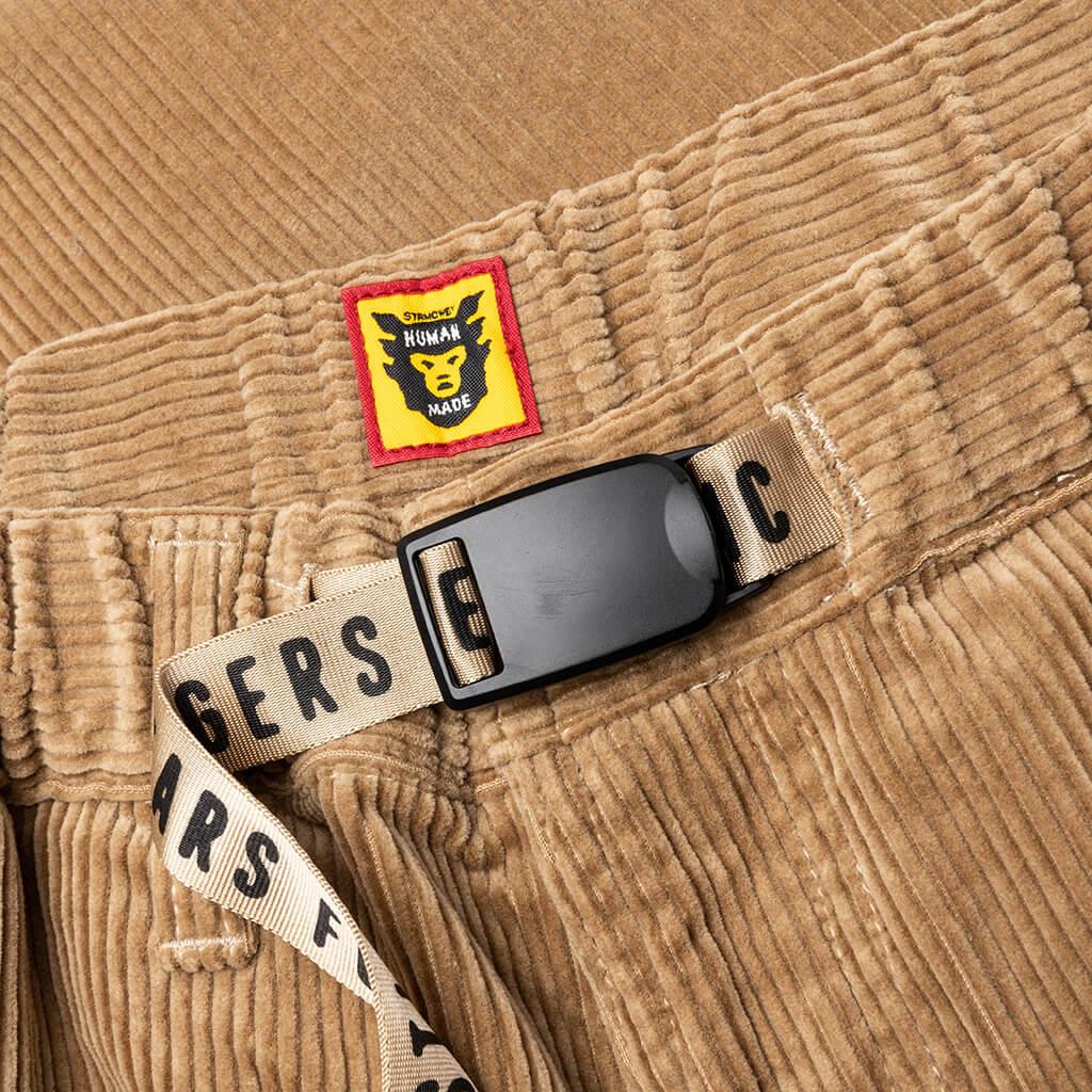 Corduroy Easy Pants - Beige Male Product Image