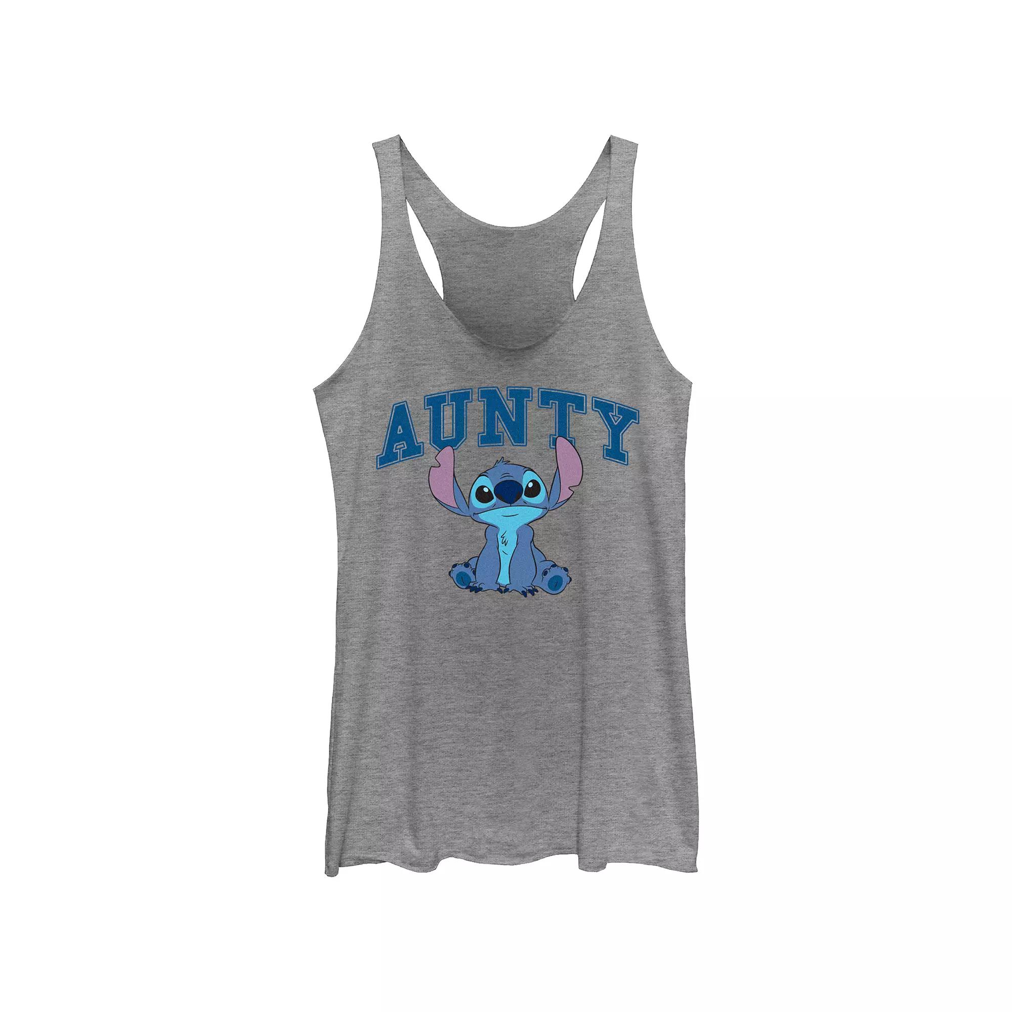 Disney's Lilo & Stitch Aunty Juniors' Racerback Tank Top, Women's,  Product Image