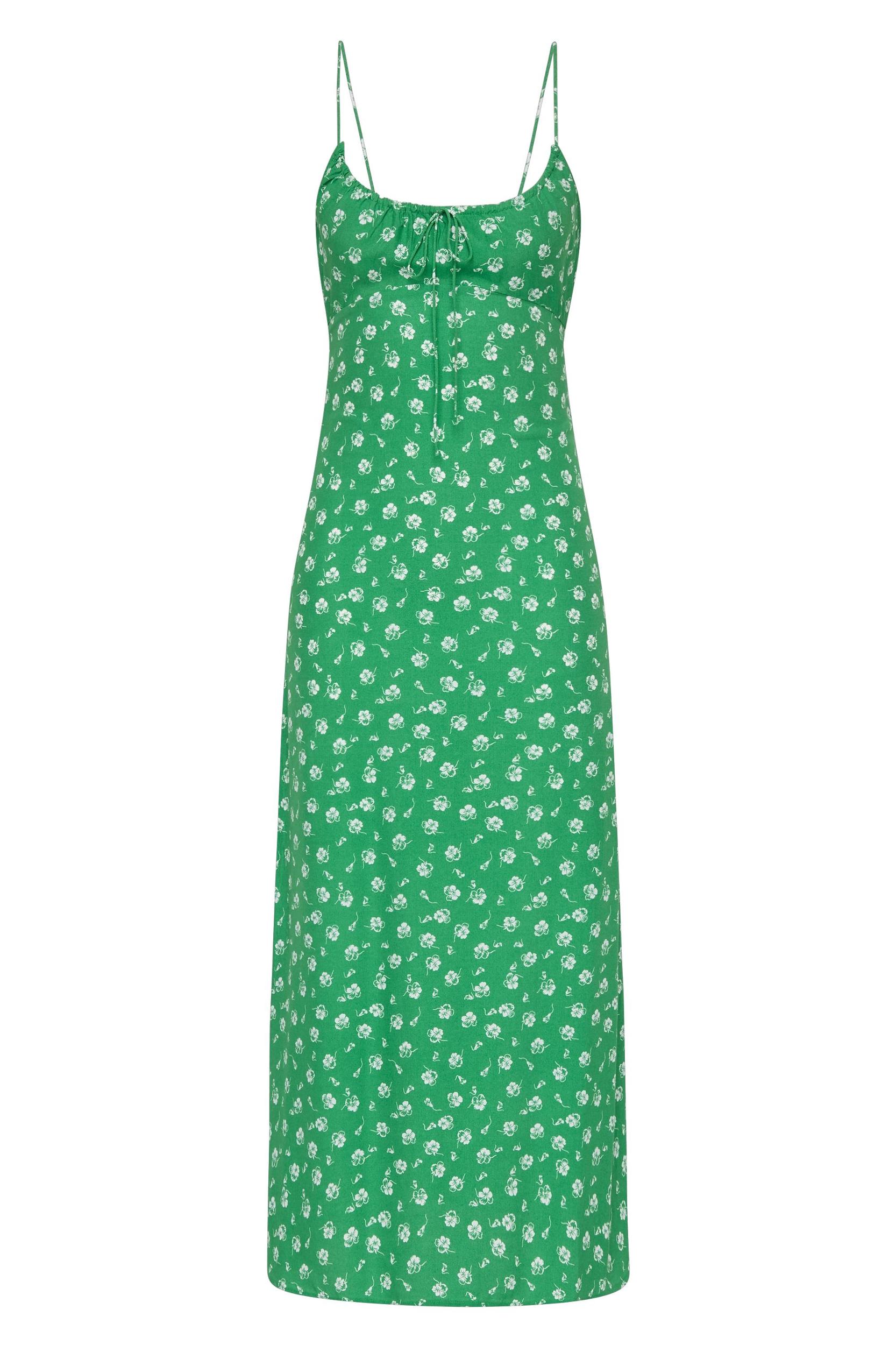 Pau Midi Dress Green - Final Sale Product Image